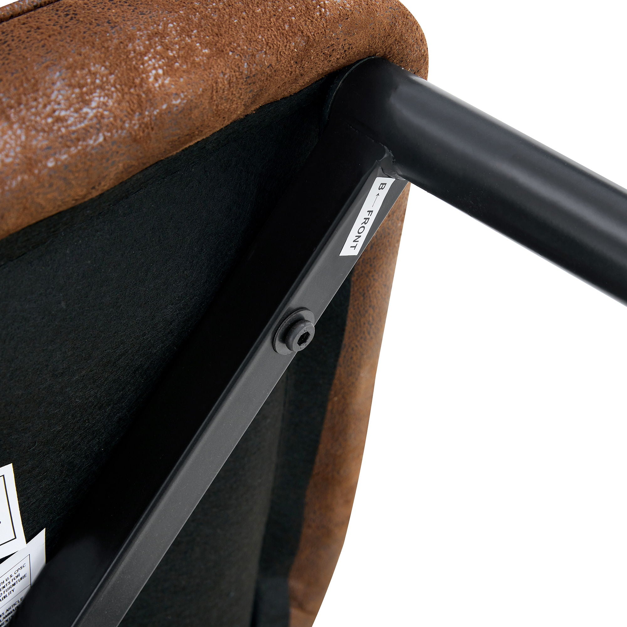 Modern Chair With Metal Legs - Best Buy Furniture