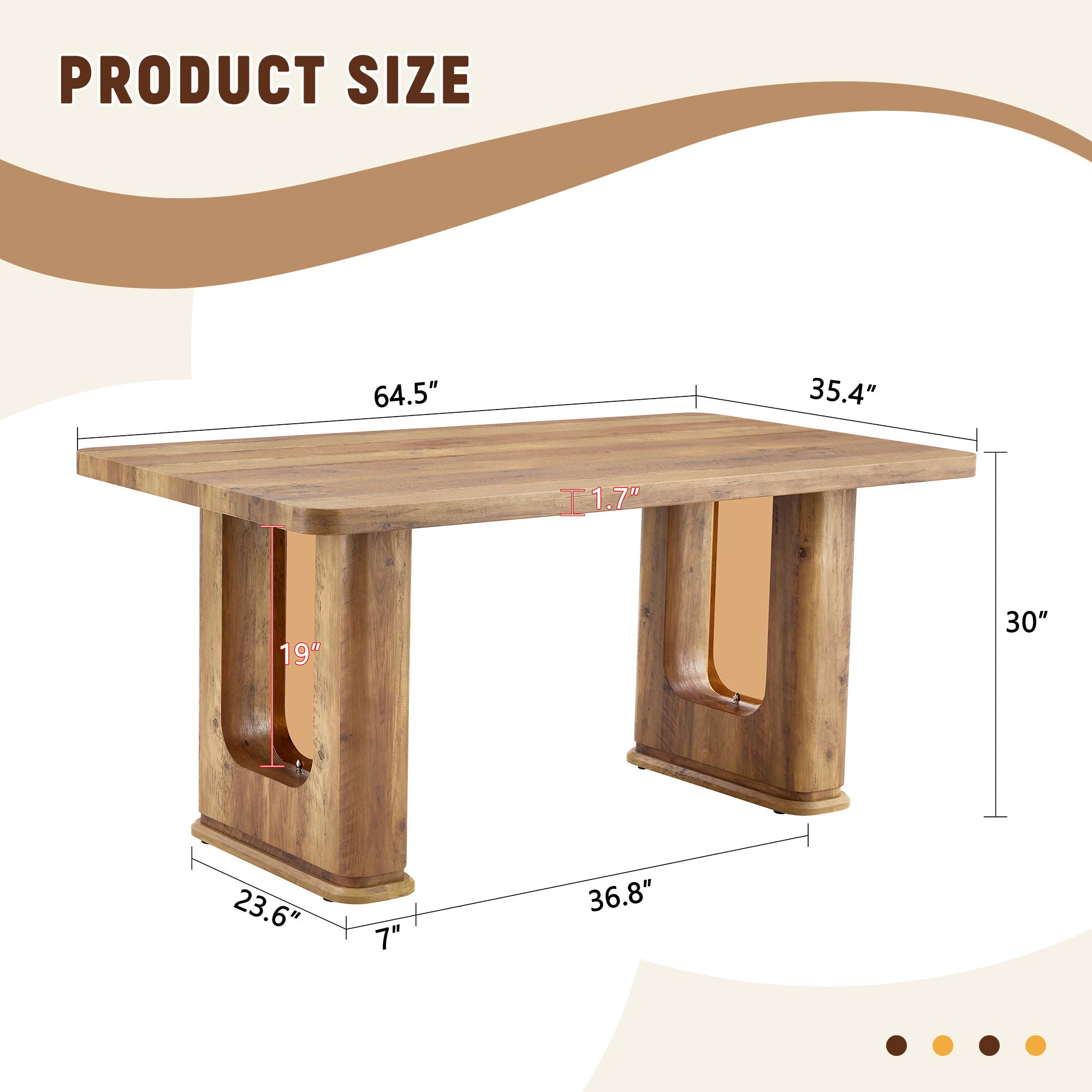 Stylish Versatile Textured Dining Table - Best Buy Furniture