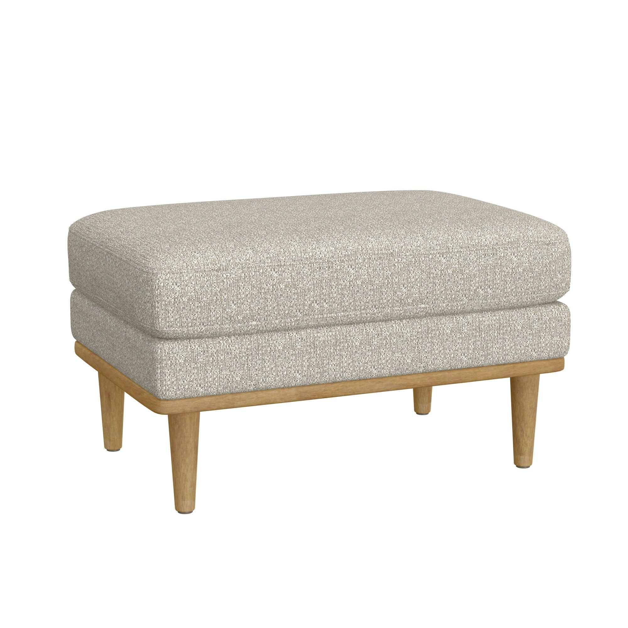 Revel - Chair Ottoman - Tan - Best Buy Furniture