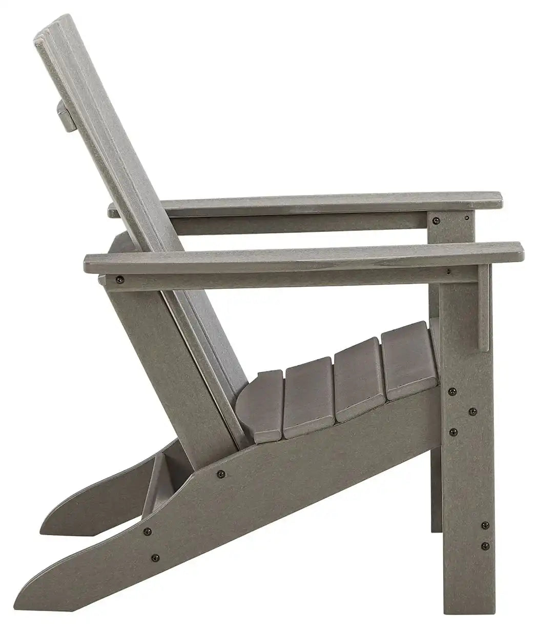 Visola - Adirondack Chair - Gray - Best Buy Furniture