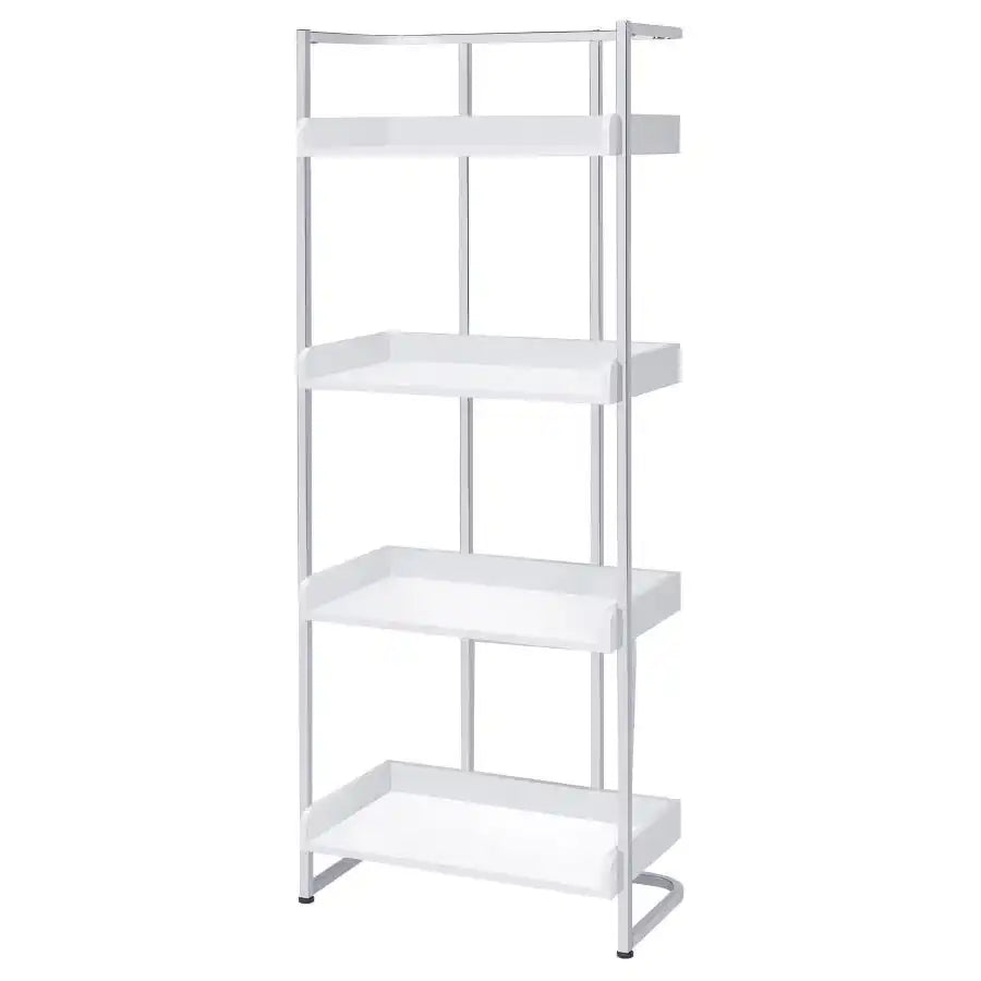 Ember - 4-Shelf Bookcase - Best Buy Furniture