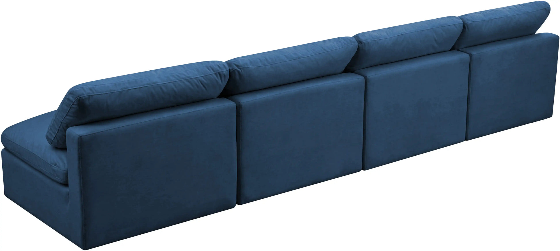 Plush - Modular Armless 4 Seat Sofa - Best Buy Furniture