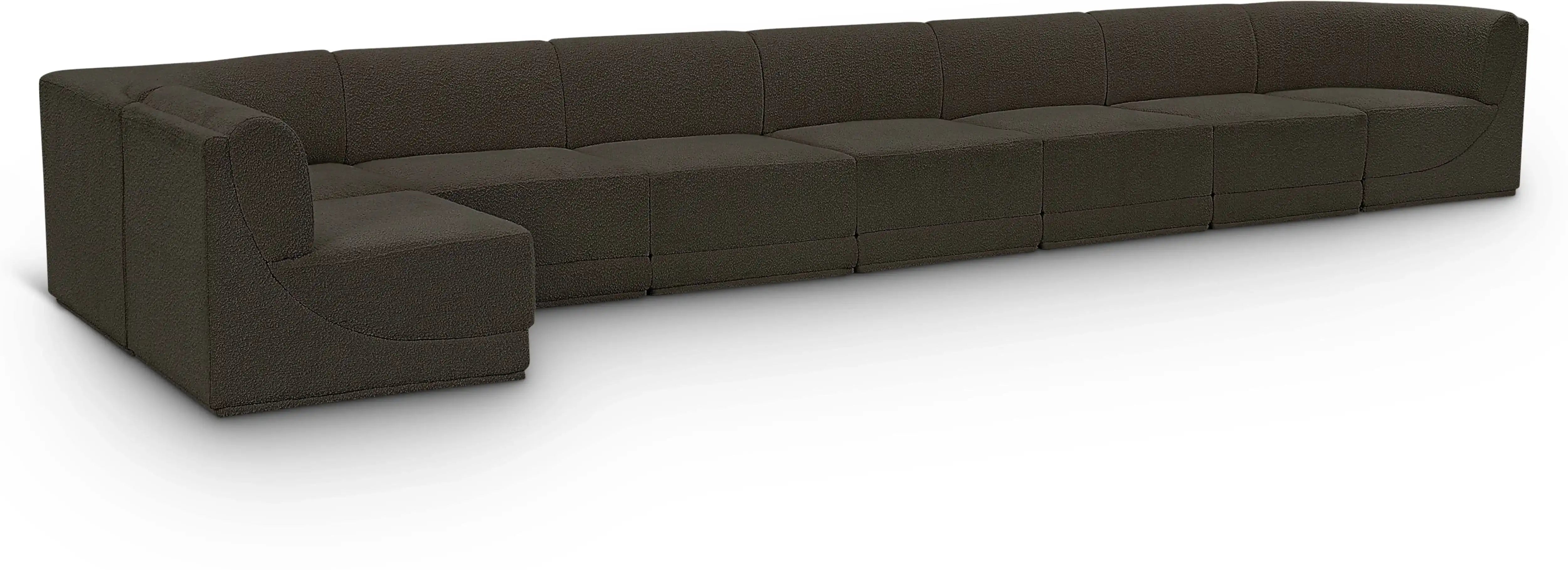 Ollie - 8 Piece Modular Sectional - Best Buy Furniture