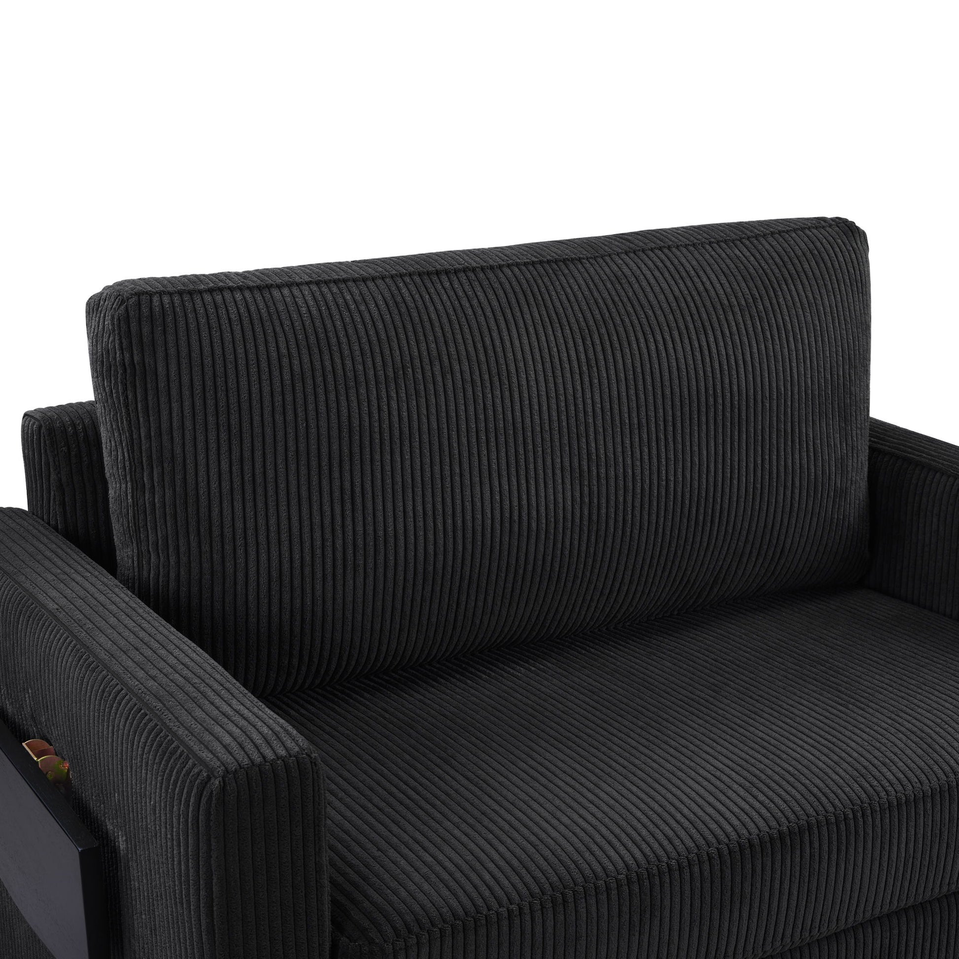 Sleeper Sofa With Foldable Mattress, USB Ports, Side Table & Storage Pocket - Best Buy Furniture