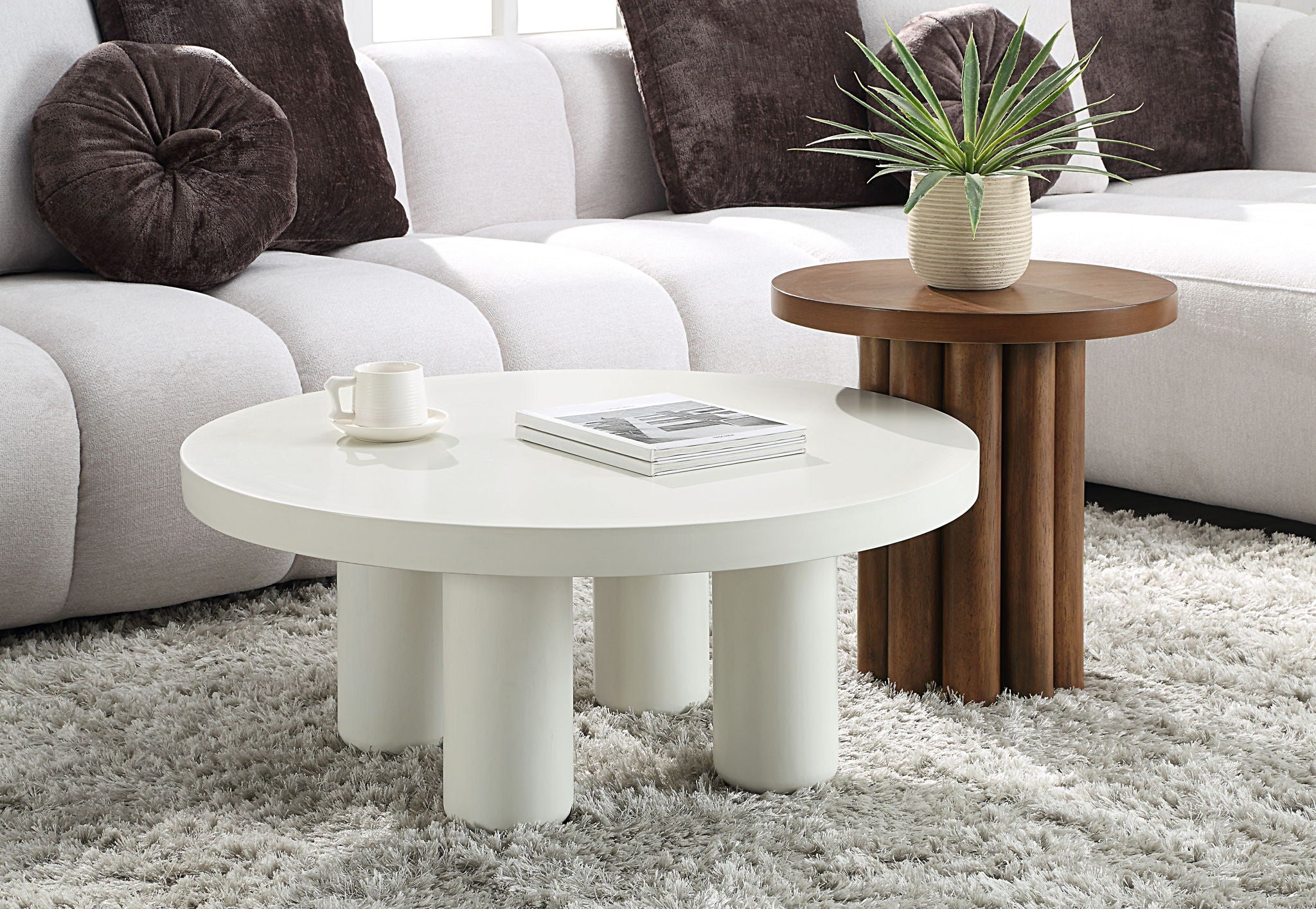 Loanna - Wooden Color End Table - Brown - Best Buy Furniture