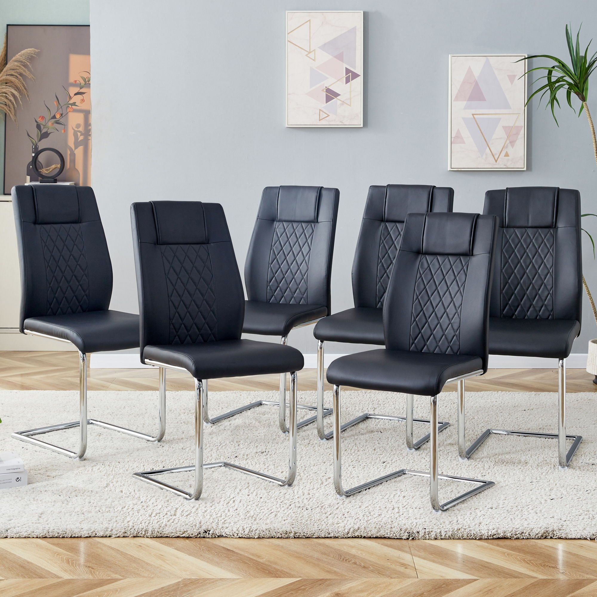 Modern Dining Chairs With Padded Seat, Metal Legs - Best Buy Furniture