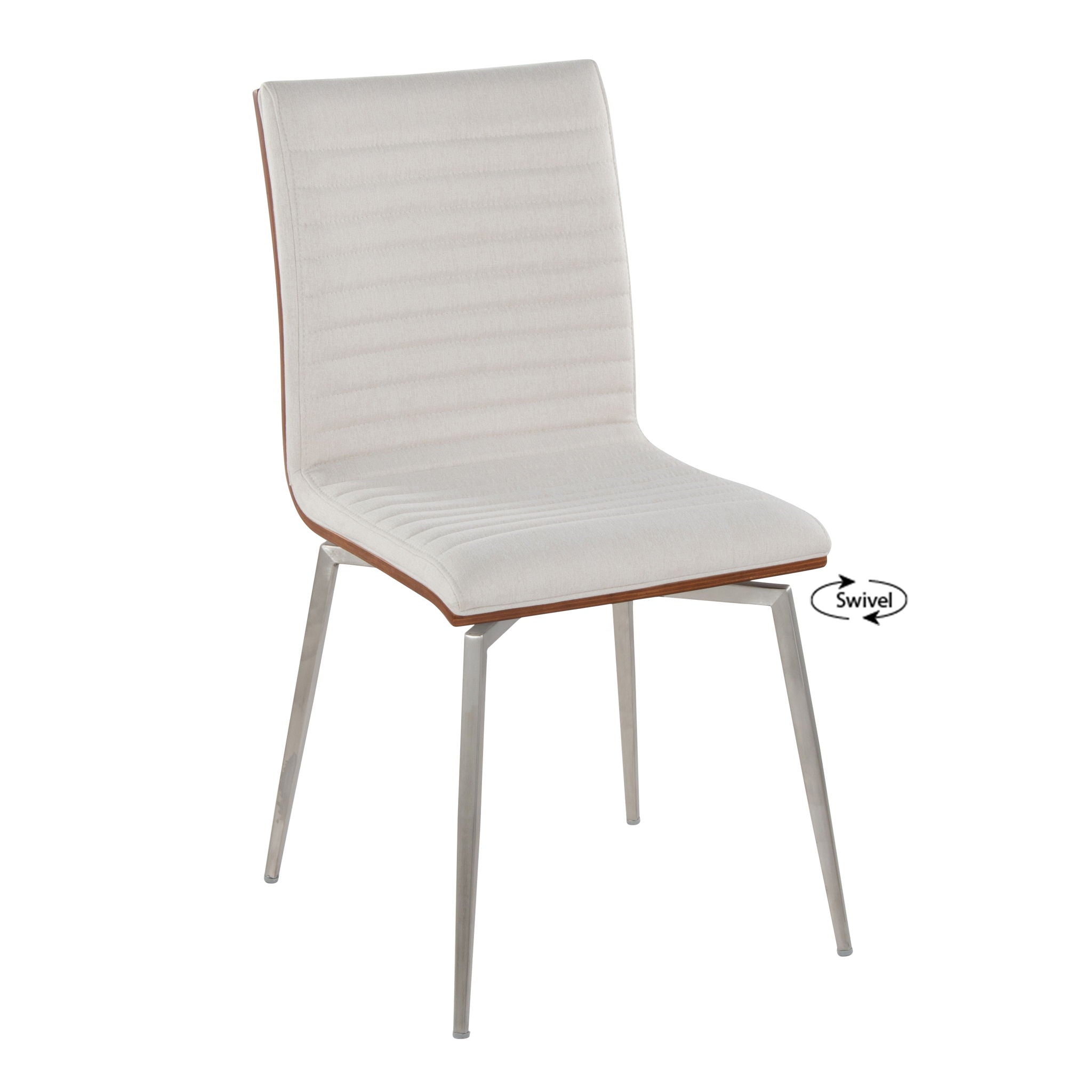 Mason - Contemporary Dining Chair (Set of 2) With Swivel - Best Buy Furniture