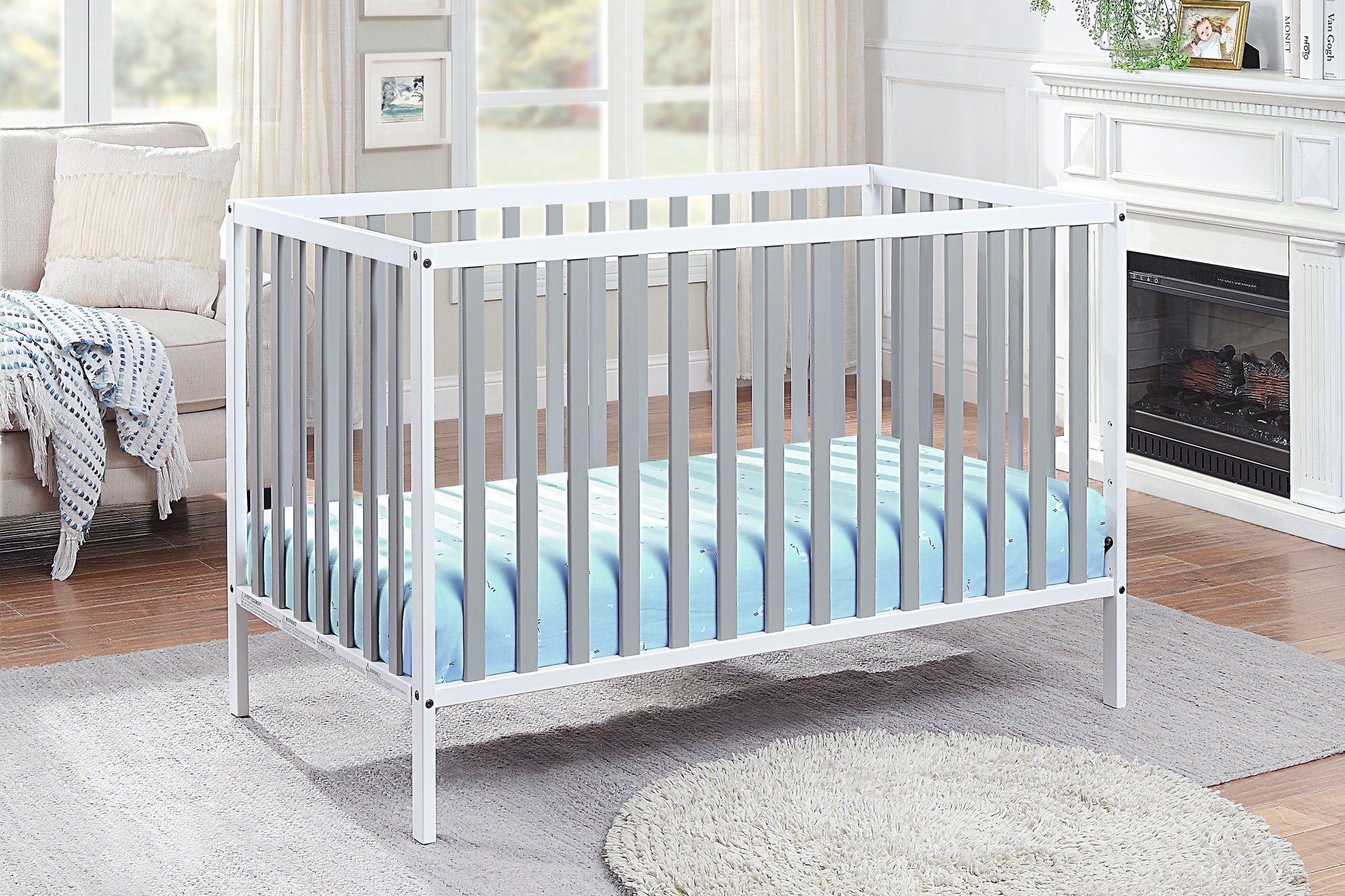 Deux - Remi 3-in-1 Convertible Island Crib - Best Buy Furniture