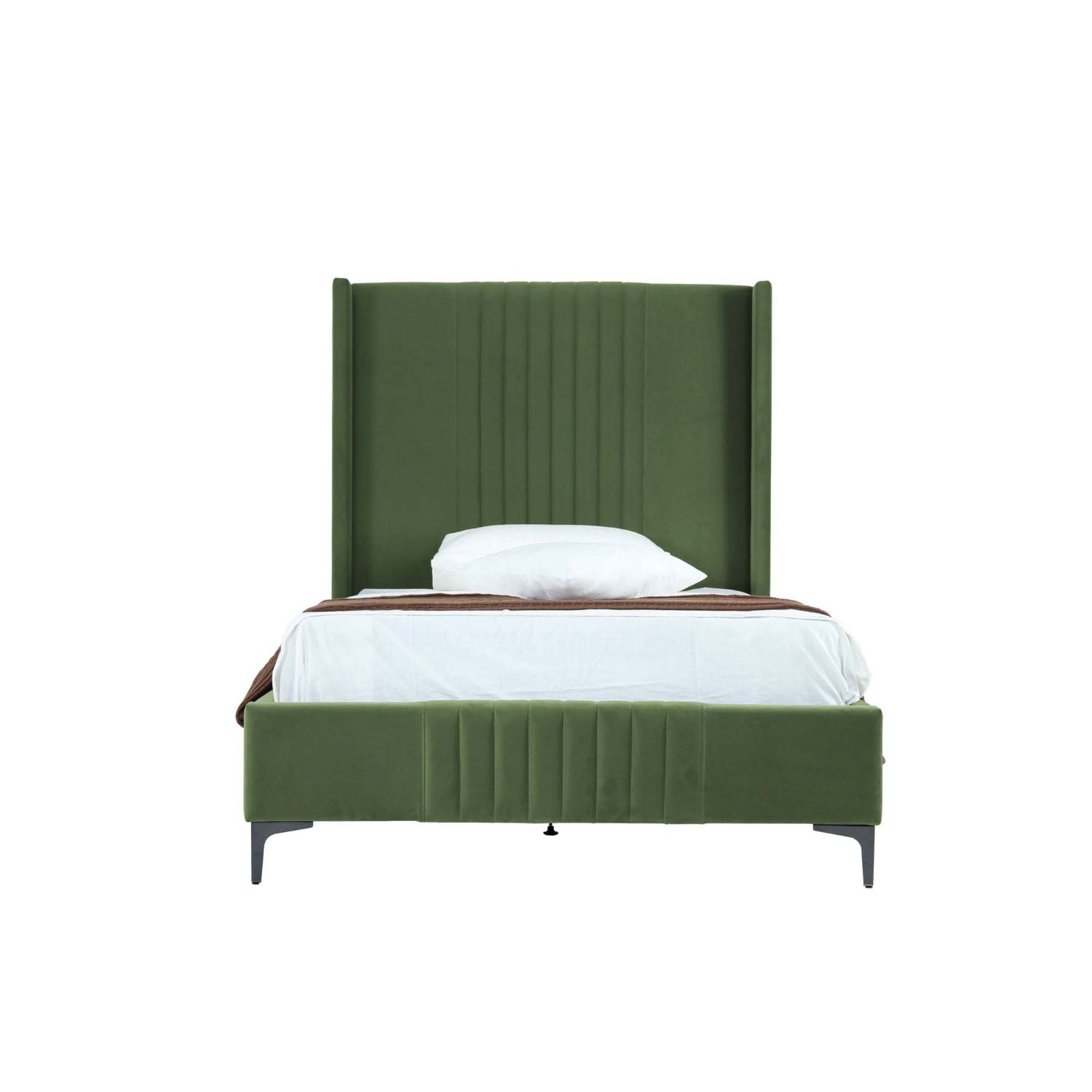 Promenade - Bed With Upholstered Headboard And Slats