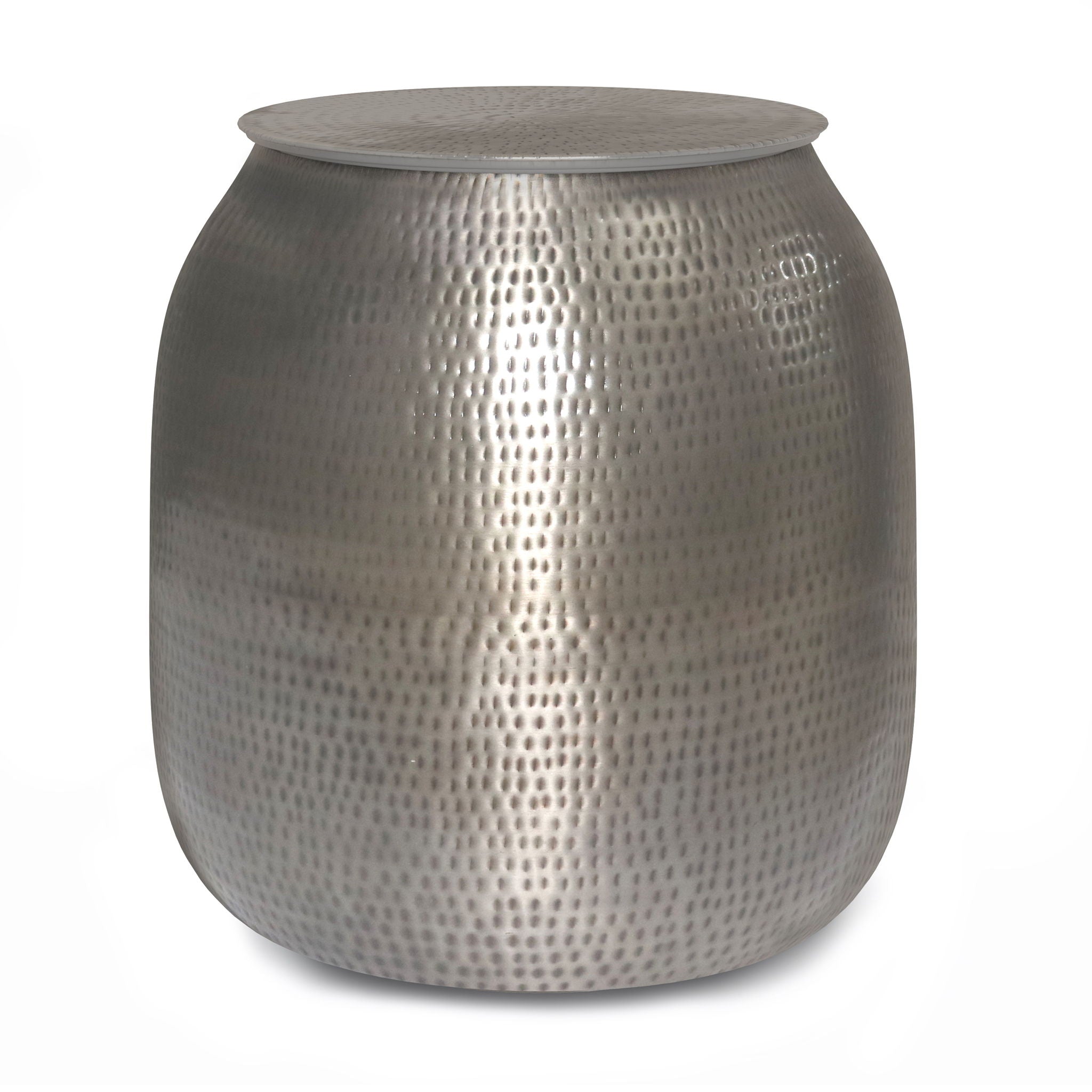 Griffen - Handcrafted Metal Storage Accent Table - Best Buy Furniture