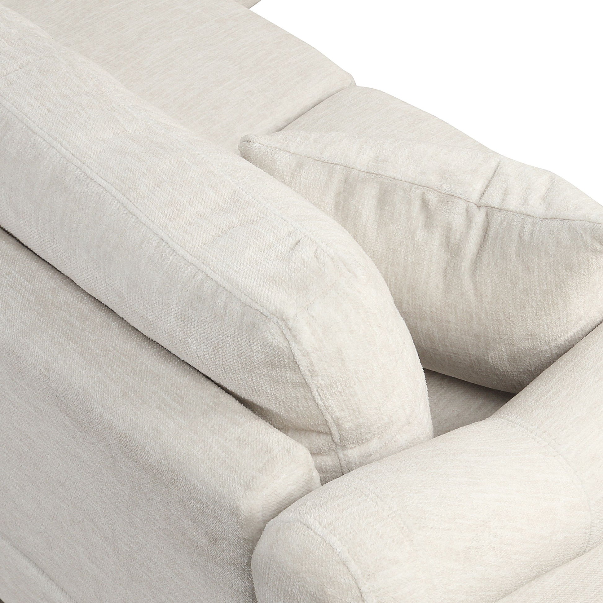 Contemporary U - Shaped Sectional Sofa With Movable Storage Ottoman - Best Buy Furniture