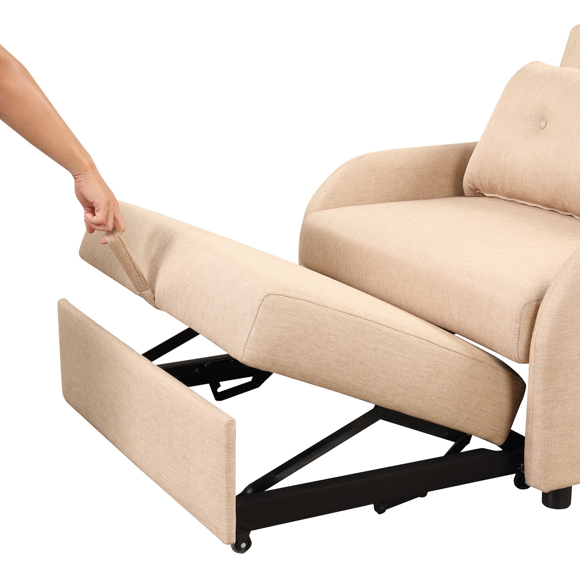 Versatile Pull Out Sofa Sleeper 3 In 1 With Wing Table & USB Charge, Compact Design - Best Buy Furniture