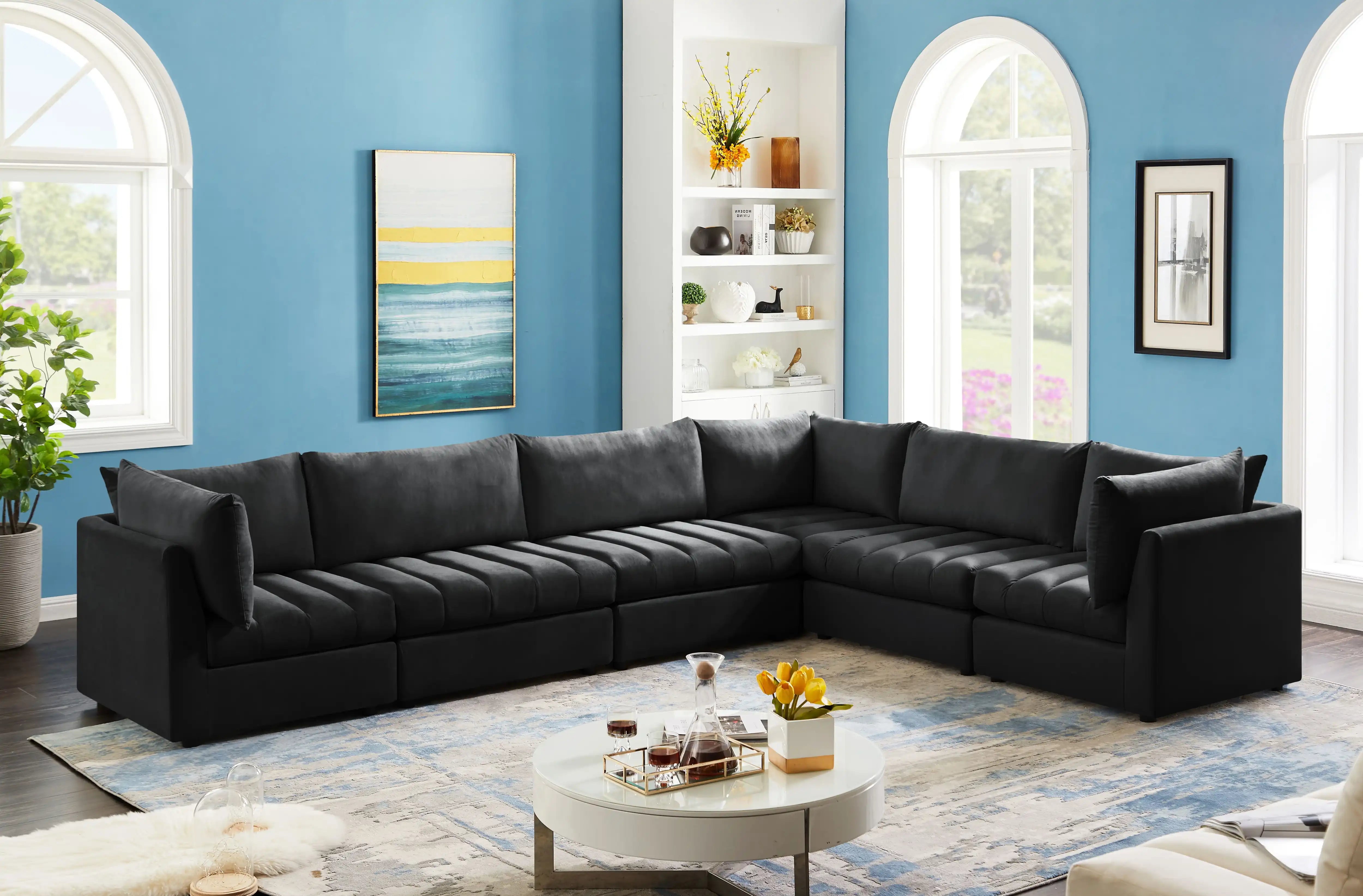 Jacob - 6 Pc. Modular Sectional - Best Buy Furniture