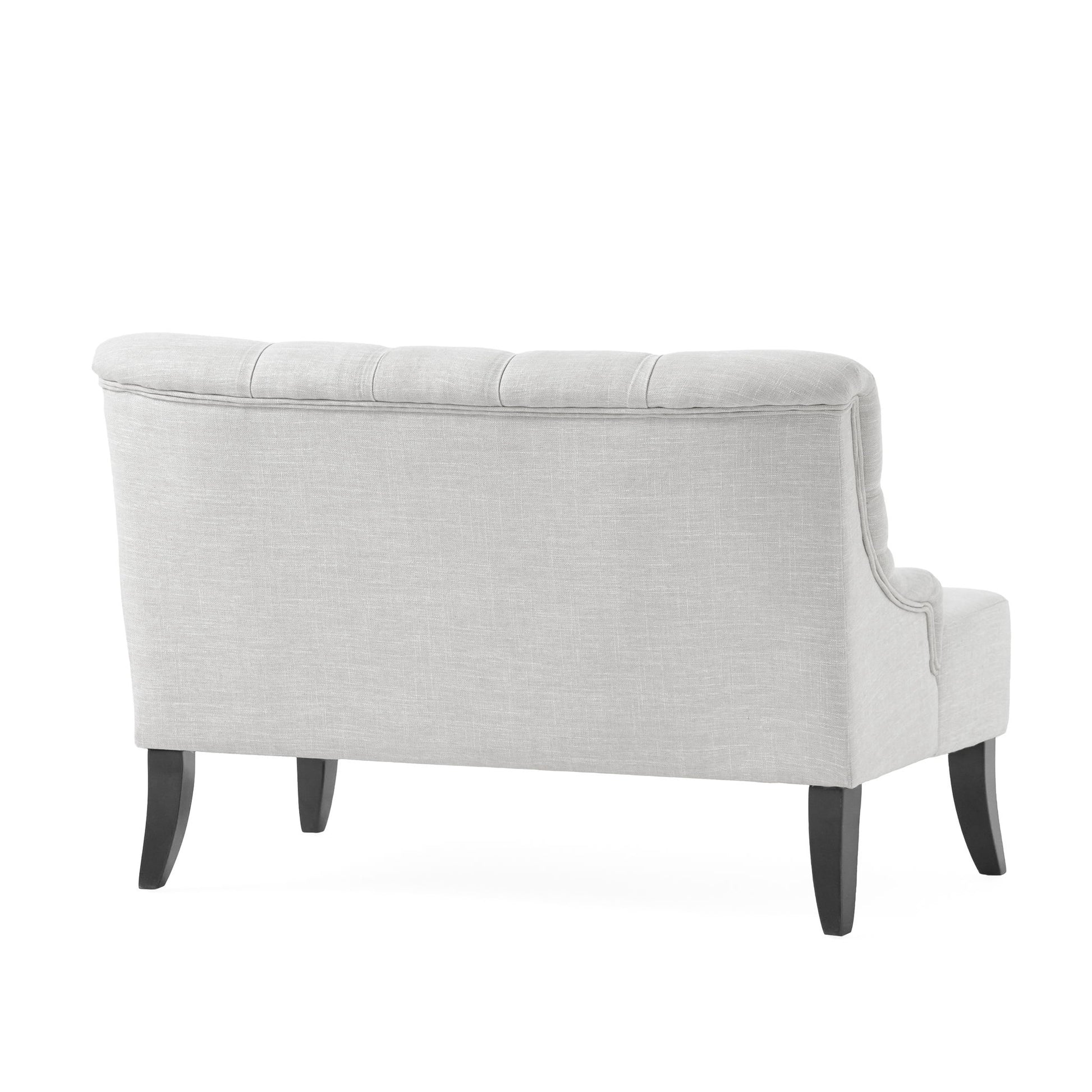 Nicole - French Style Upholstered Loveseat With Tufted Backrest - Best Buy Furniture