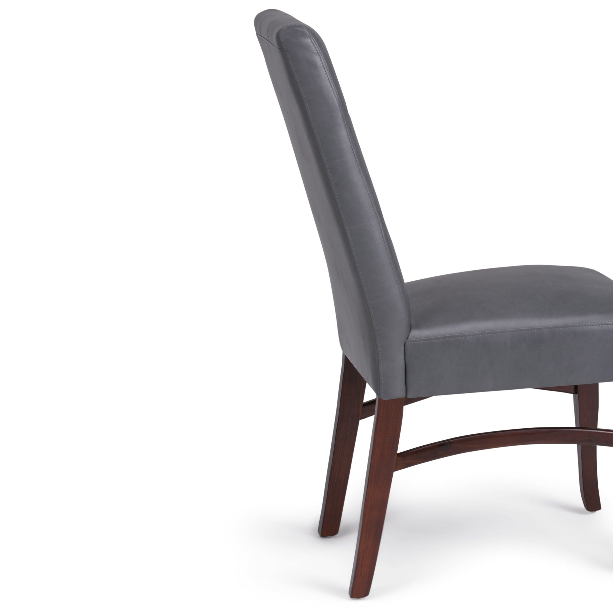 Ezra - Deluxe Dining Chair (Set of 2) - Stone Gray - Best Buy Furniture