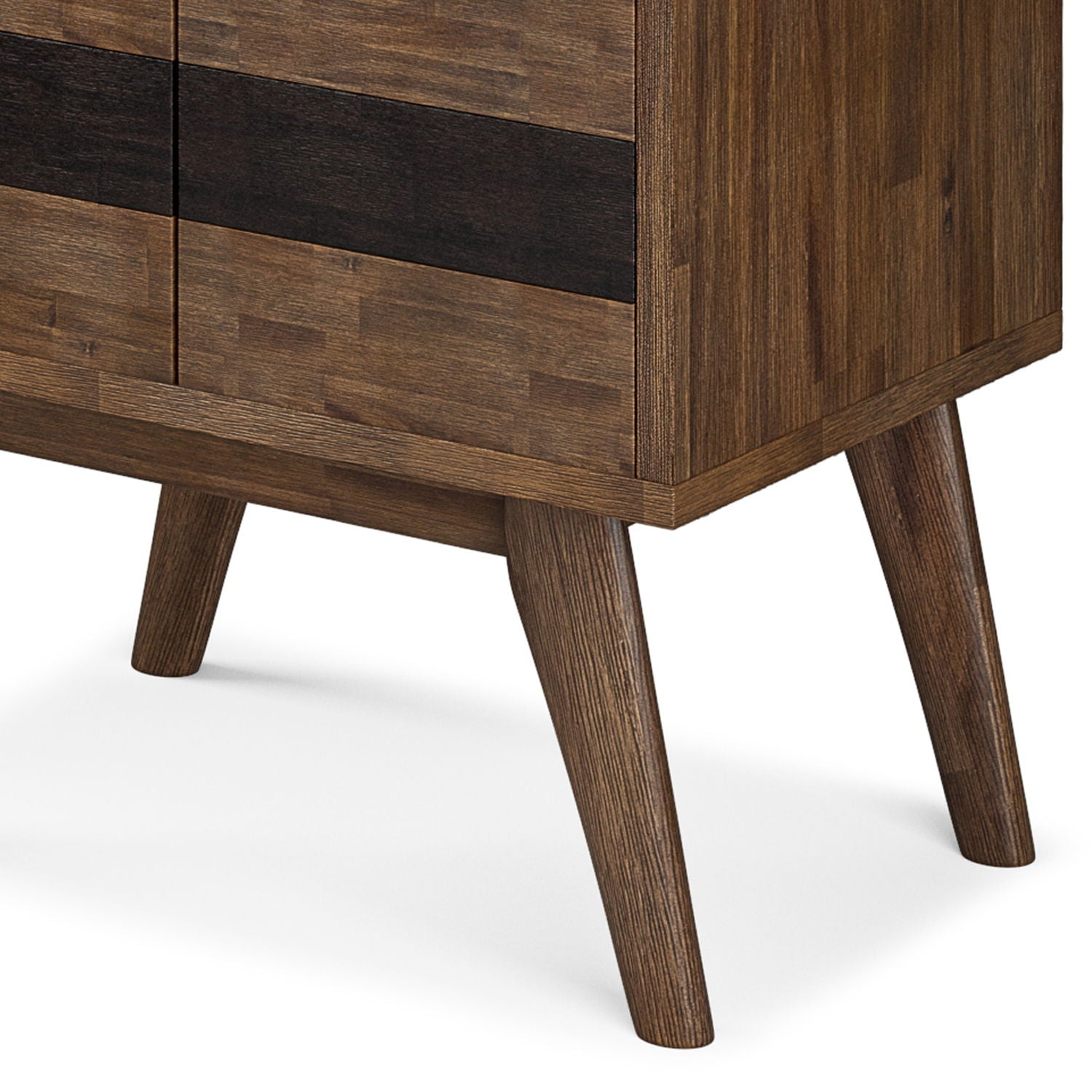 Clarkson - Bookcase With Storage - Rustic Natural Aged Brown - Best Buy Furniture