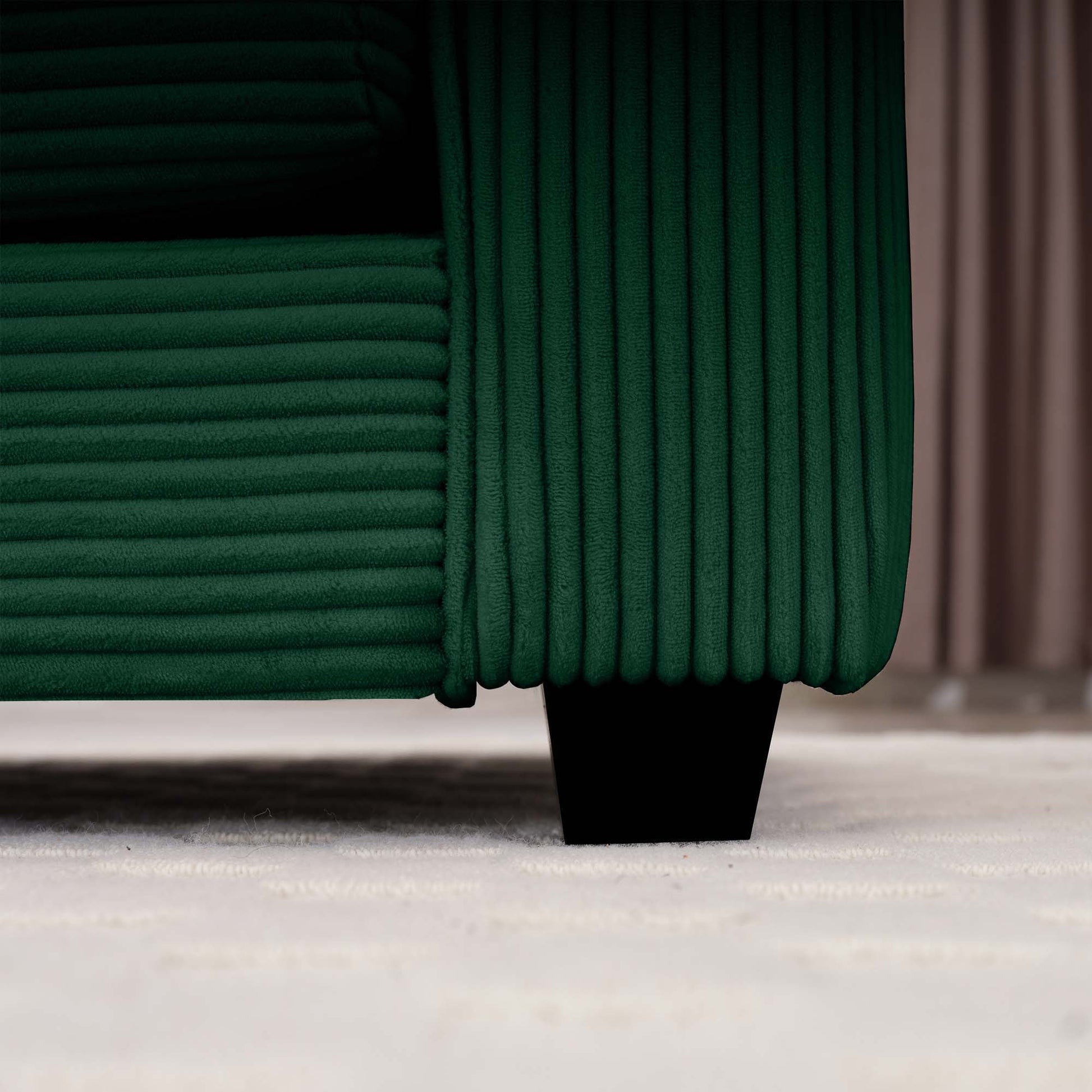 Elegant Corduroy Oversized Sectional Sofa Set With Deep Seats And Flexible Layout - Best Buy Furniture