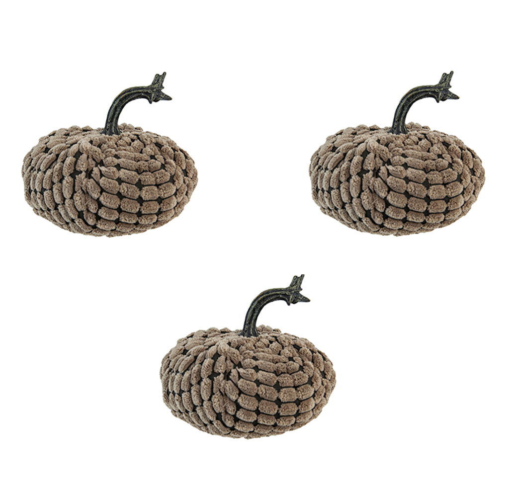 Chenille Weighted Pumpkin Ornament Decor For Holiday Harvest Festival Fall Festival & Thanksgiving - Best Buy Furniture