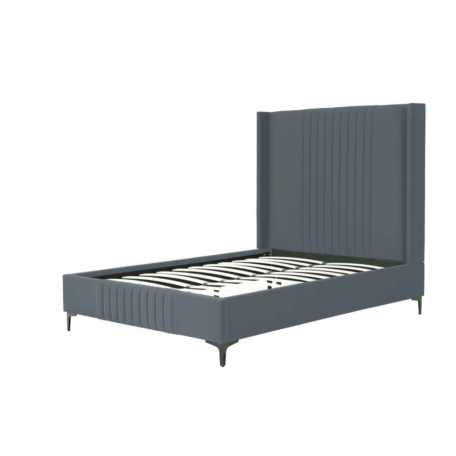 Promenade - Bed With Upholstered Headboard And Slats