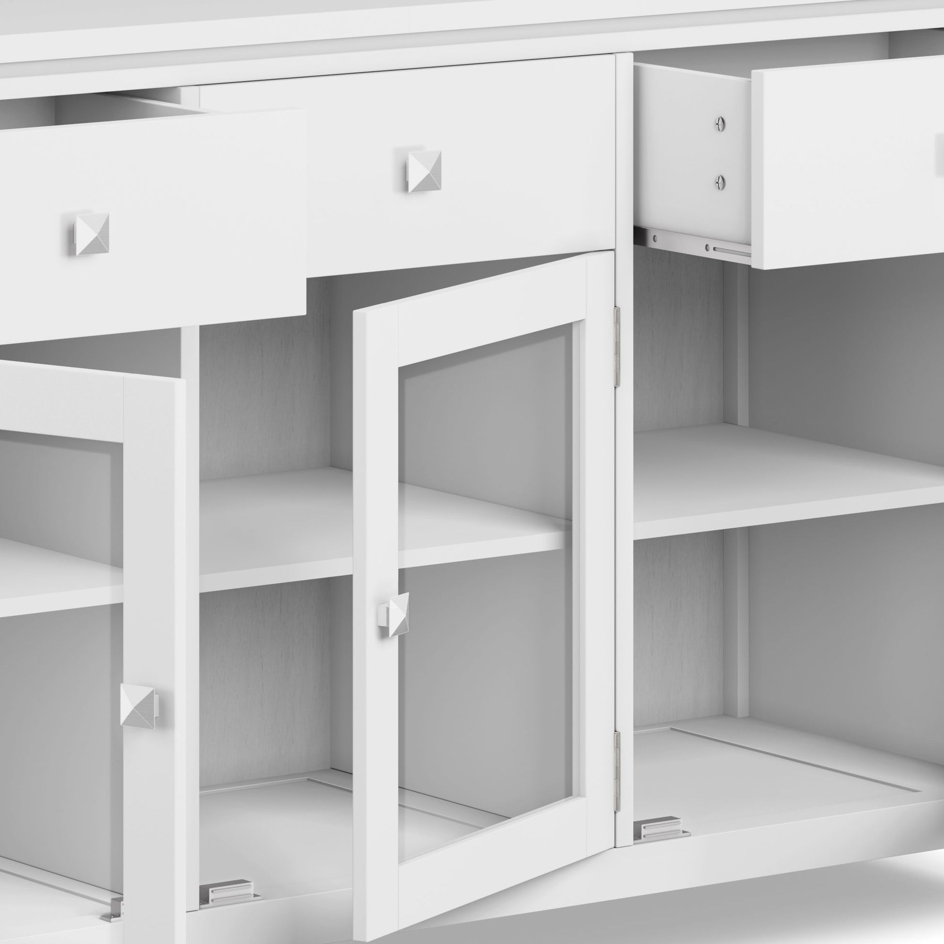 Cosmopolitan - Handcrafted Sideboard Buffet - Best Buy Furniture