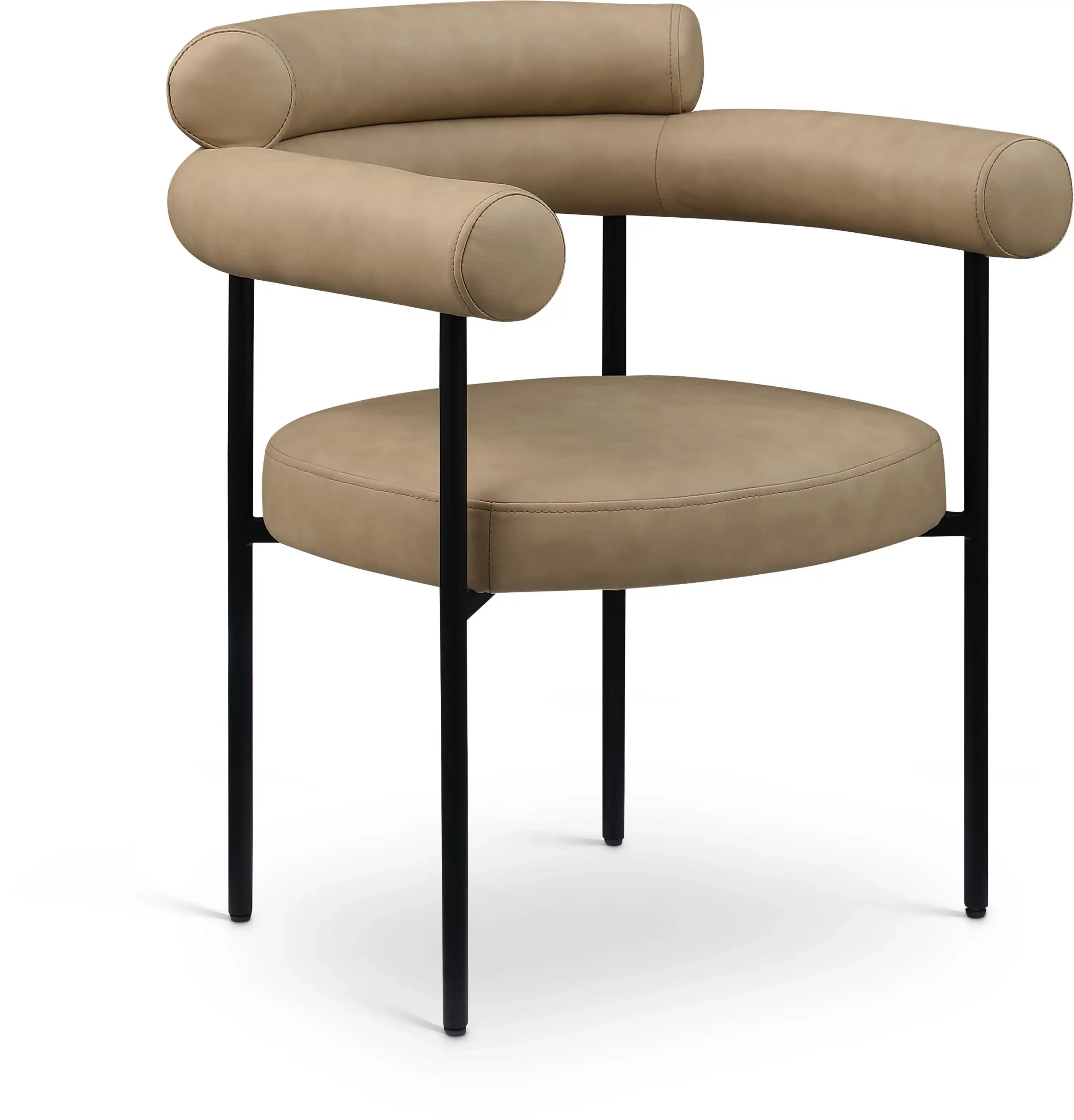 Blake - Dining Chair (Set of 2) - Tan - Best Buy Furniture