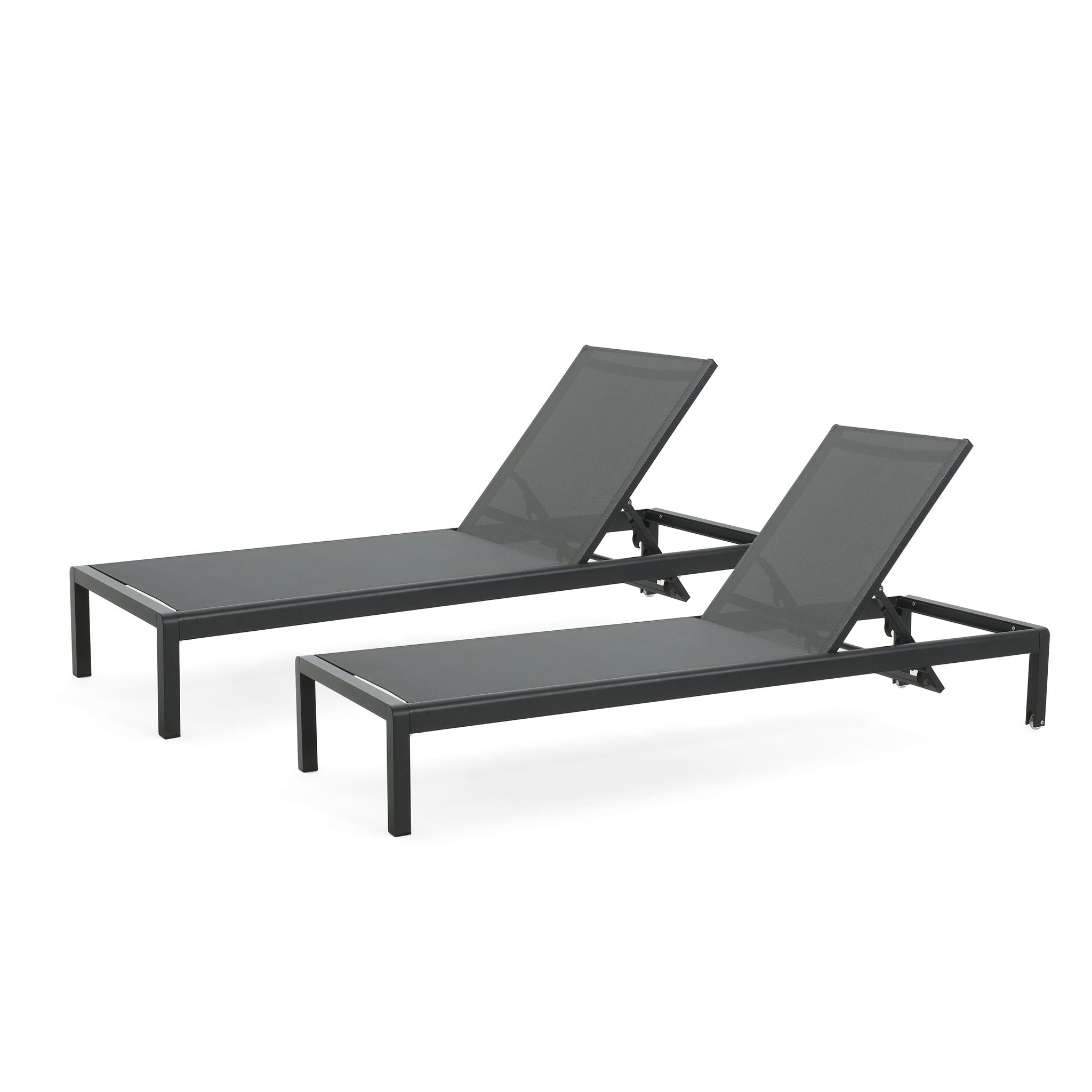 Outdoor Patio Chaise Lounge With 5 Reclining Positions - Best Buy Furniture