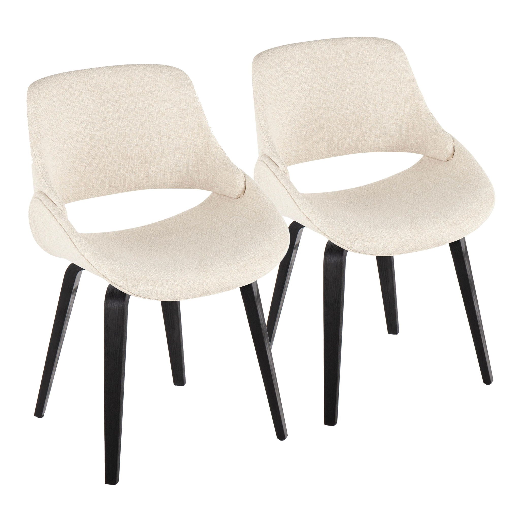Fabrico - Mid Century Modern Comfortable Design Dining Chair (Set of 2) - Best Buy Furniture