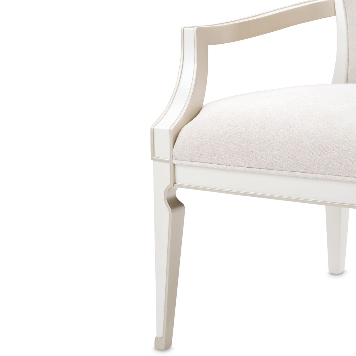 La Marisia - Dining Arm Chair (Set of 2) - Tranquil / Creamy Pearl - Best Buy Furniture