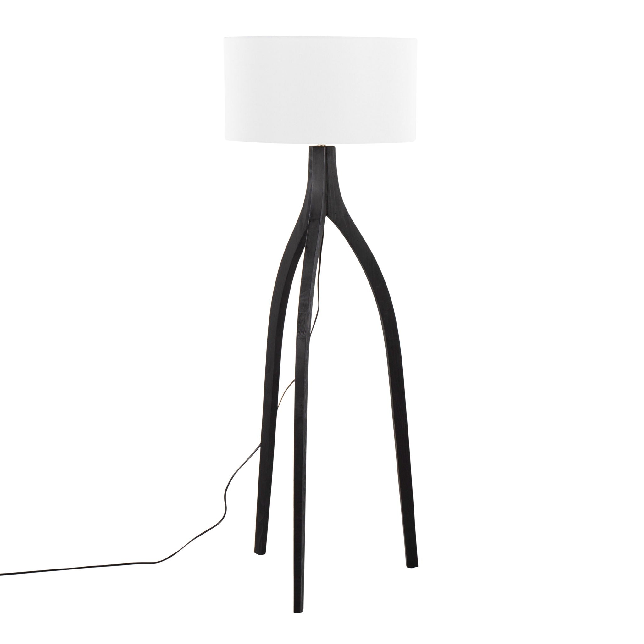 Wishbone - Contemporary Floor Lamp - Best Buy Furniture
