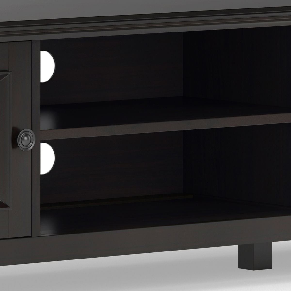 Amherst - Low TV Media Stand - Hickory Brown - Best Buy Furniture