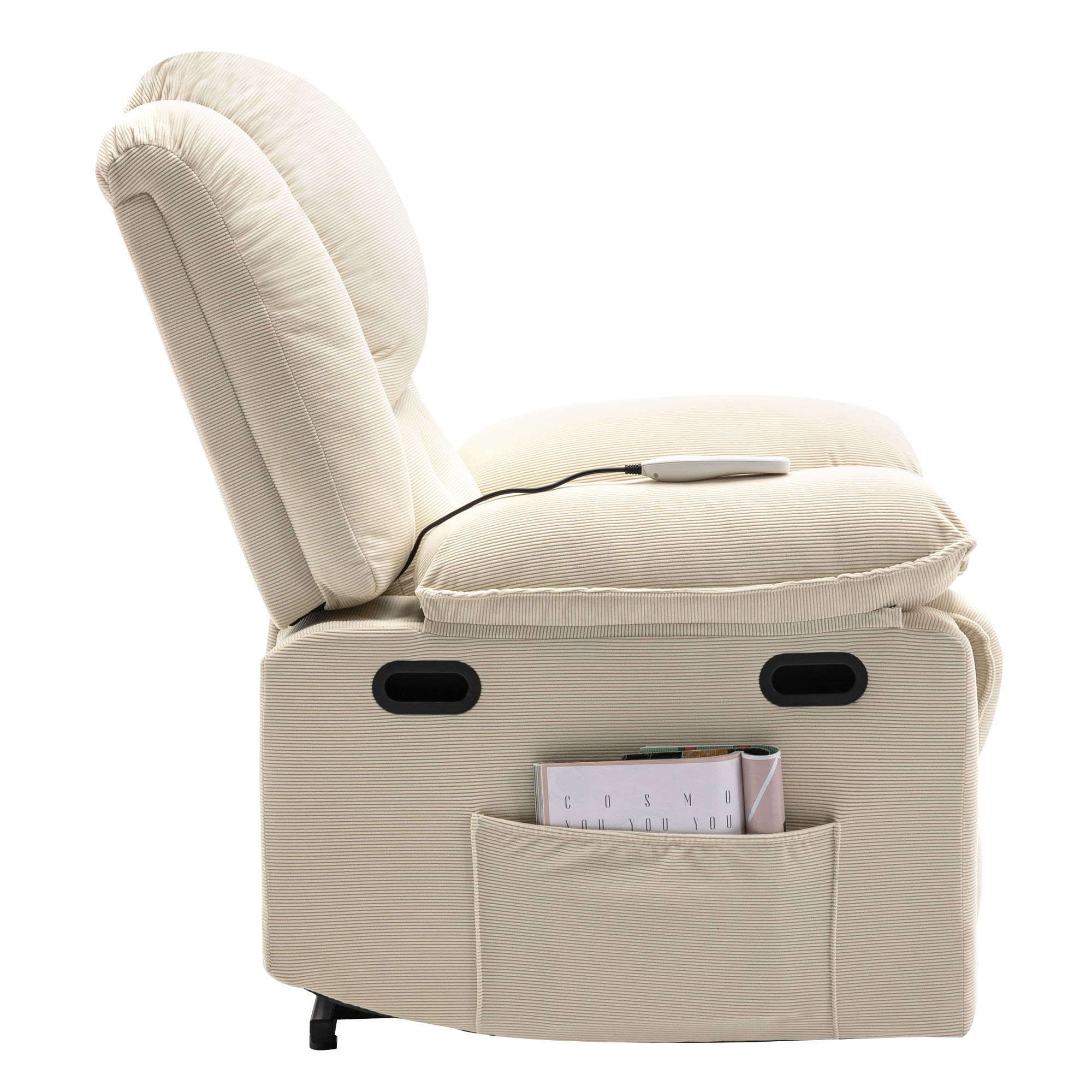 Massage Recliner Power Lift Chair With Adjustable Massage And Heating Function - Best Buy Furniture