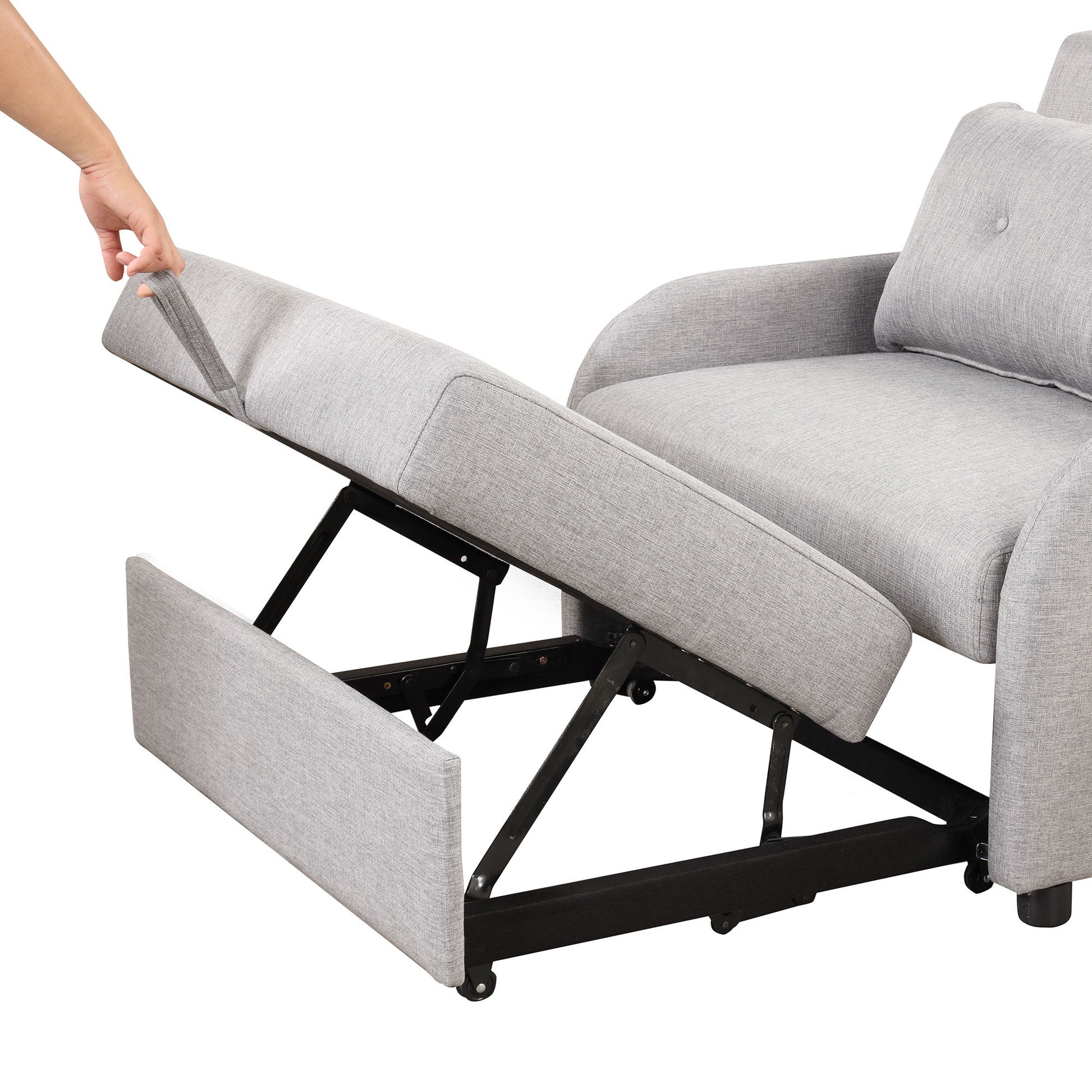 Versatile Pull Out Sofa Sleeper 3 In 1 With Wing Table & USB Charge, Compact Design - Best Buy Furniture