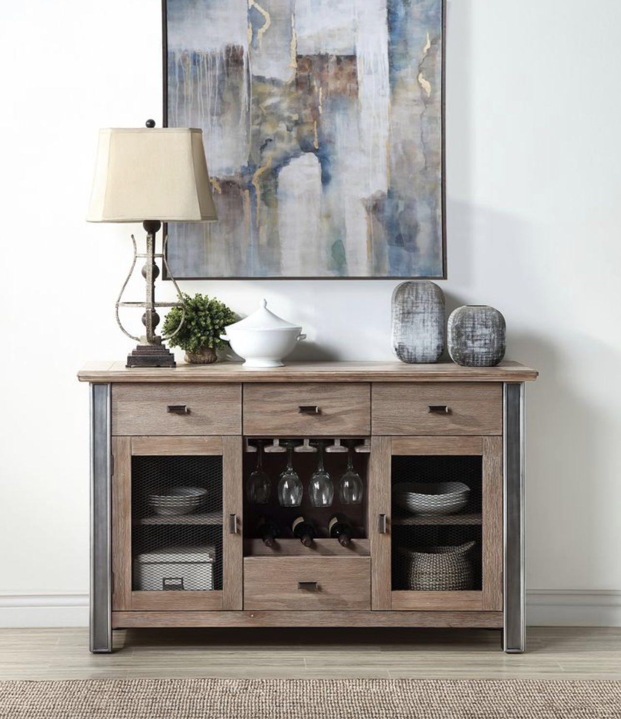 Nathaniel - Server - Maple - Best Buy Furniture