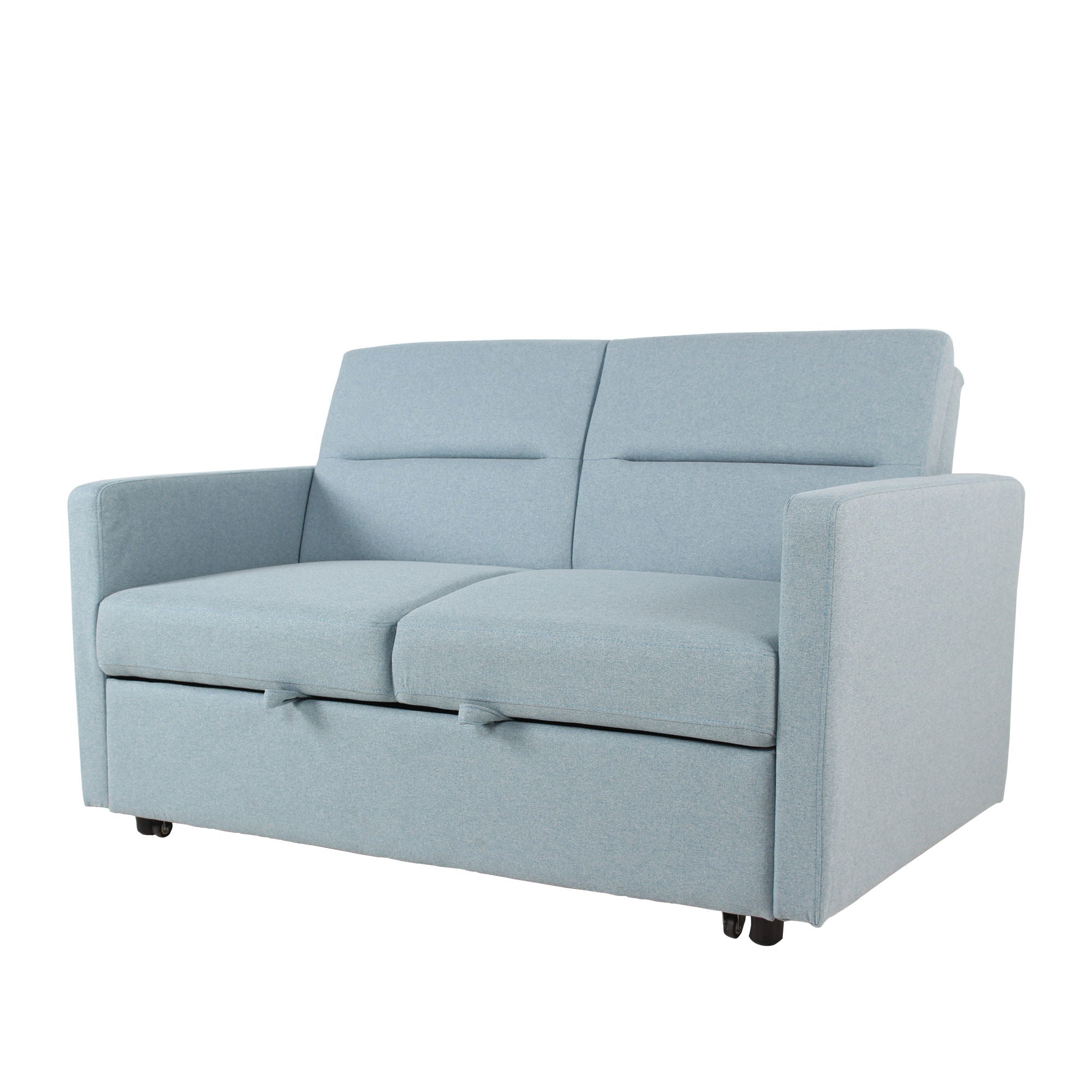 Sleeper Pull Out Loveseat Couch With Adjustable Backrest - Best Buy Furniture