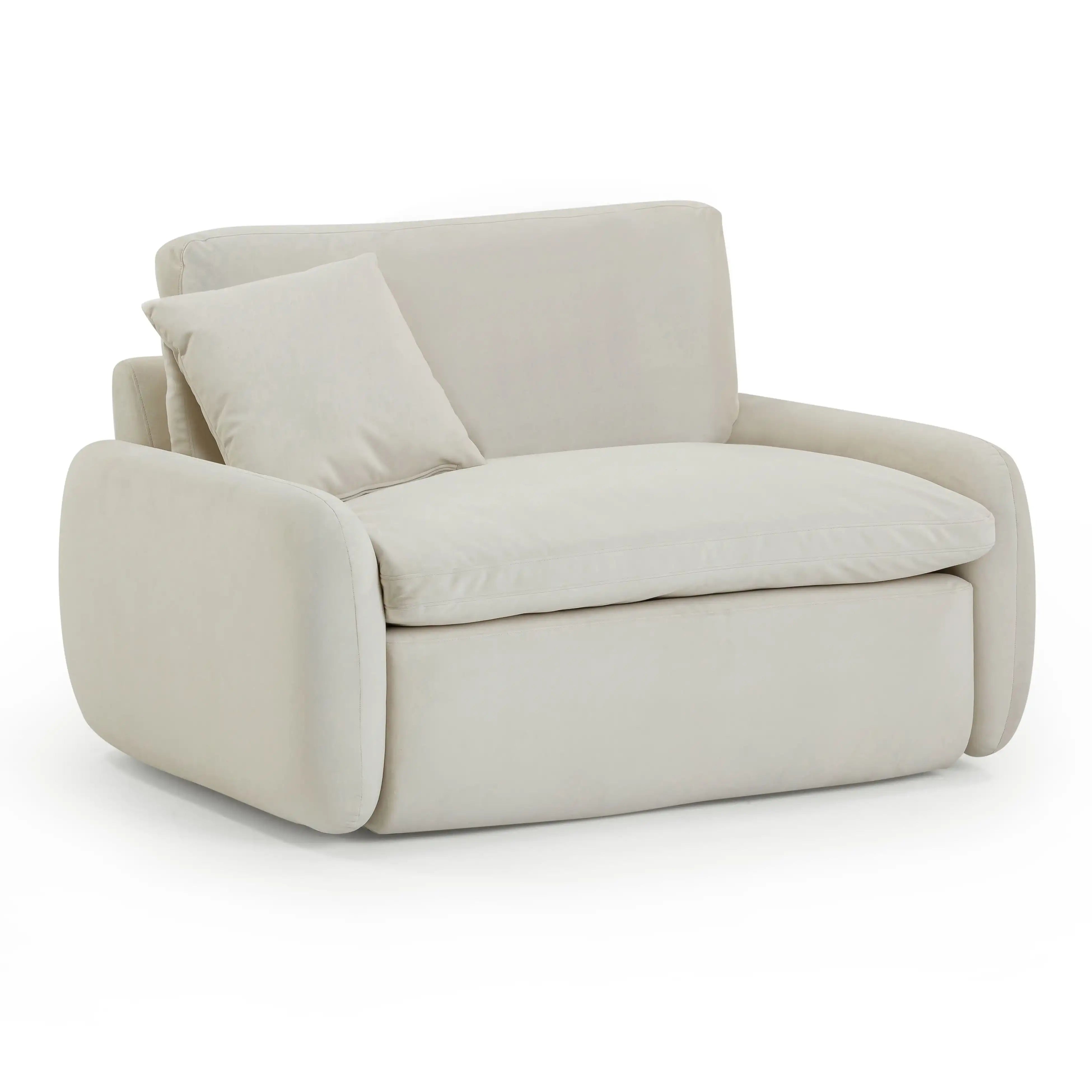 Rachelle - Boucle Lounge Chair - Best Buy Furniture