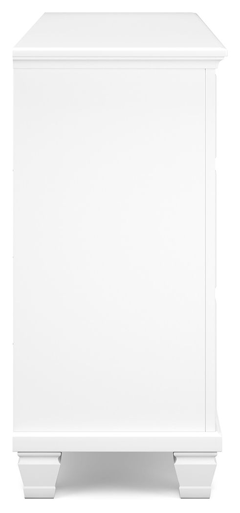 Fortman - Dresser - White - Best Buy Furniture
