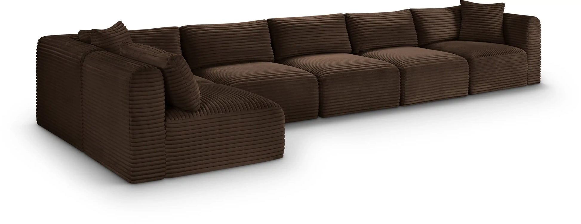 Shaggy - 6 Piece Modular Sectional - Best Buy Furniture