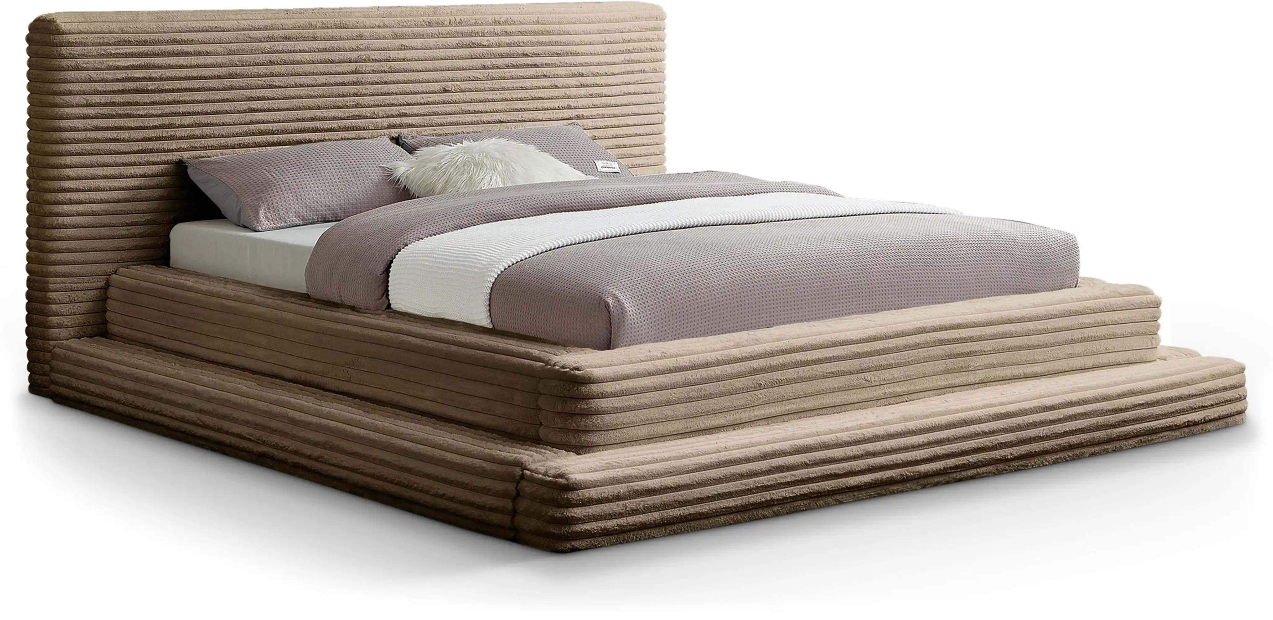 Drew - Fabric Upholstered Bed - Best Buy Furniture