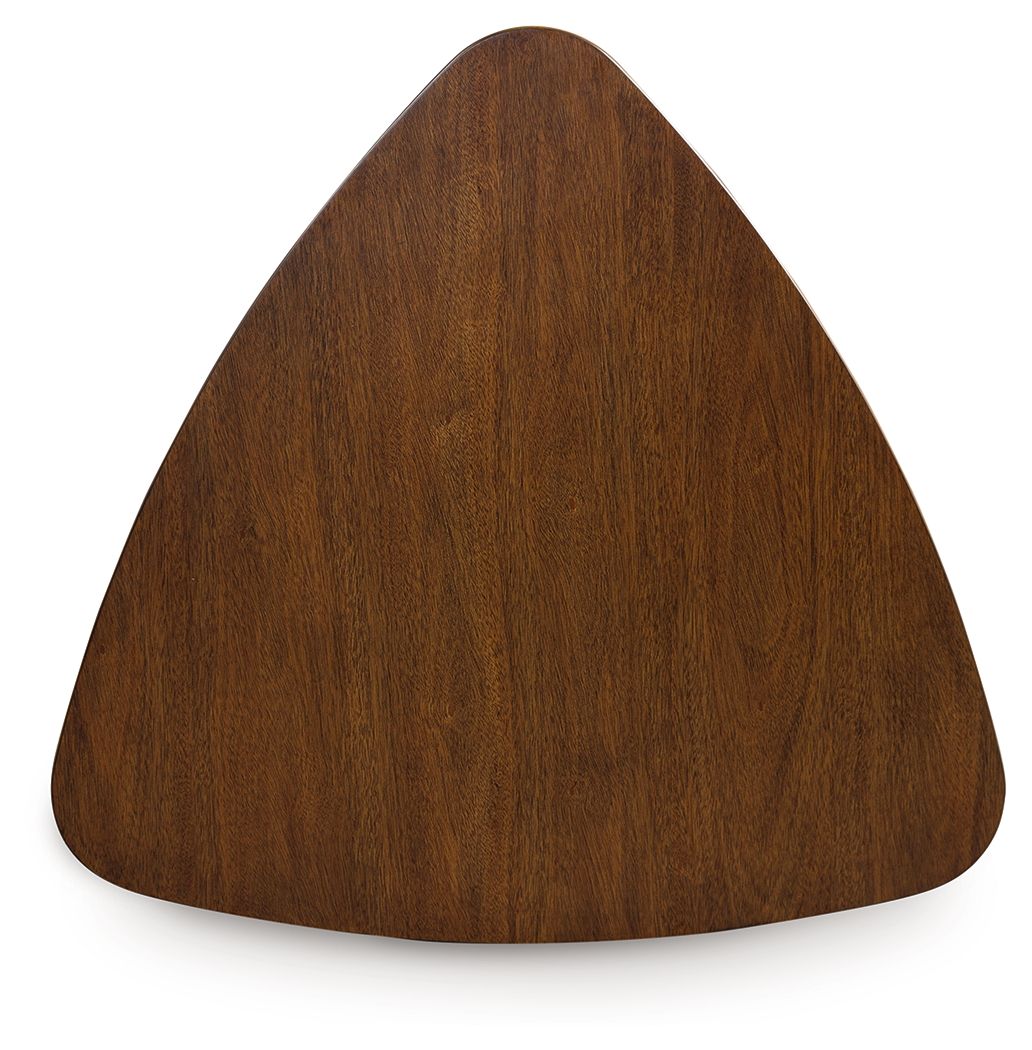 Tameride - Triangle Dining Room Table - Brown - Best Buy Furniture