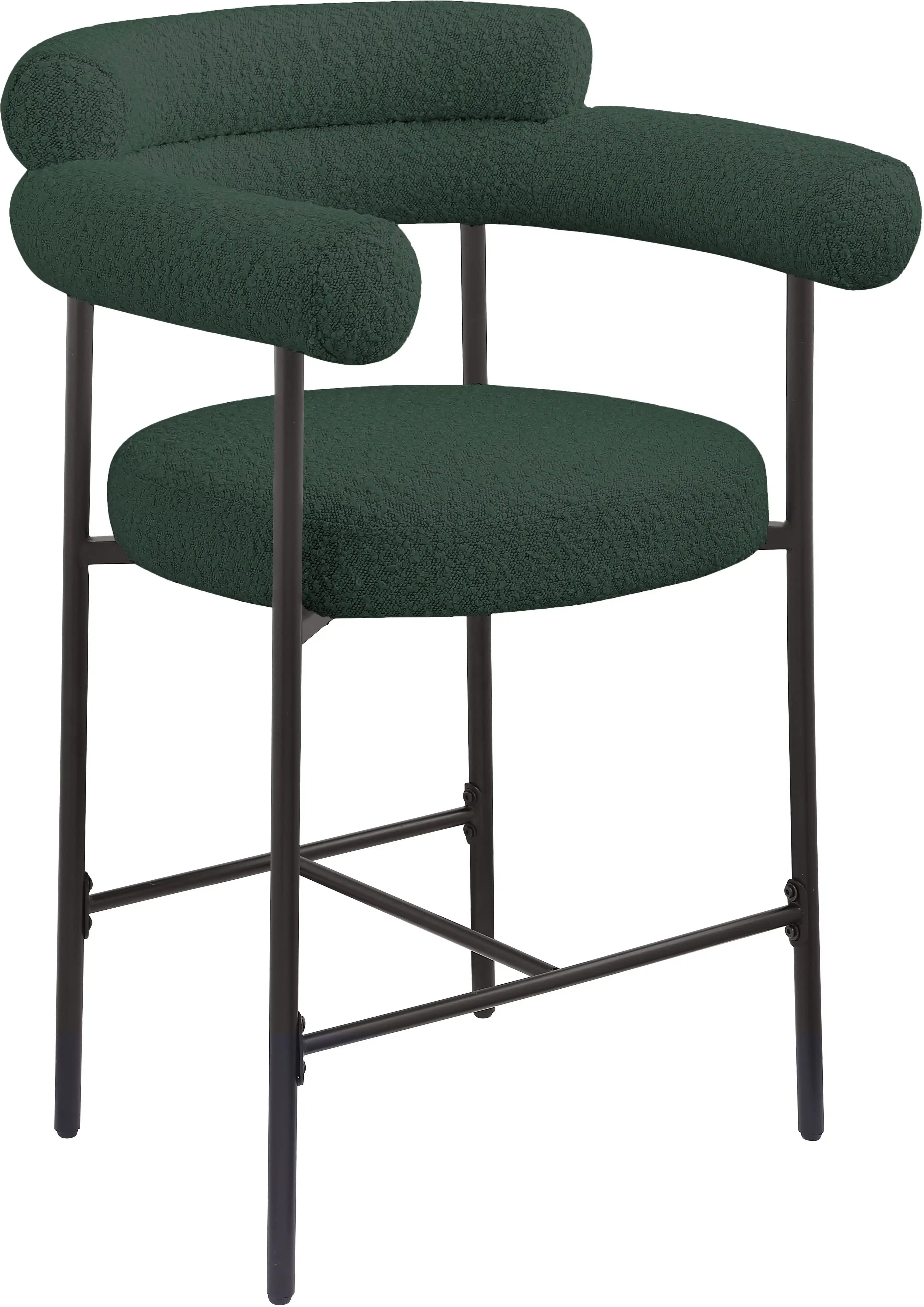 Blake - Counter Stool With Black Base (Set of 2) - Best Buy Furniture