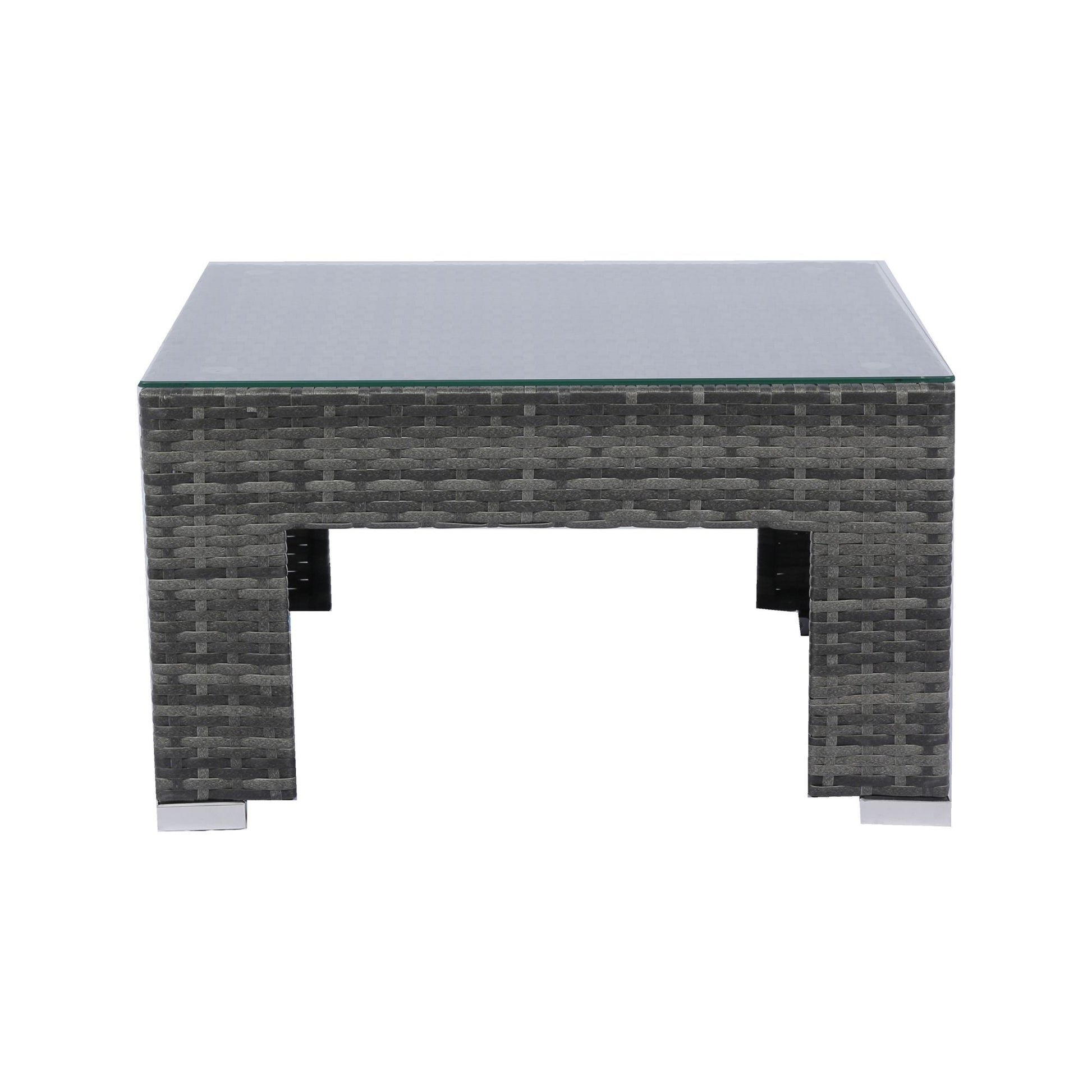 7 Piece Patio Furniture Set With Retractable Canopy Wicker Rattan Sectional Sofa Set Patio Furniture With Washable Cushions For Lawn, Garden, Backyard, Poolside Wicker And Cushion - Gray / Black - Best Buy Furniture