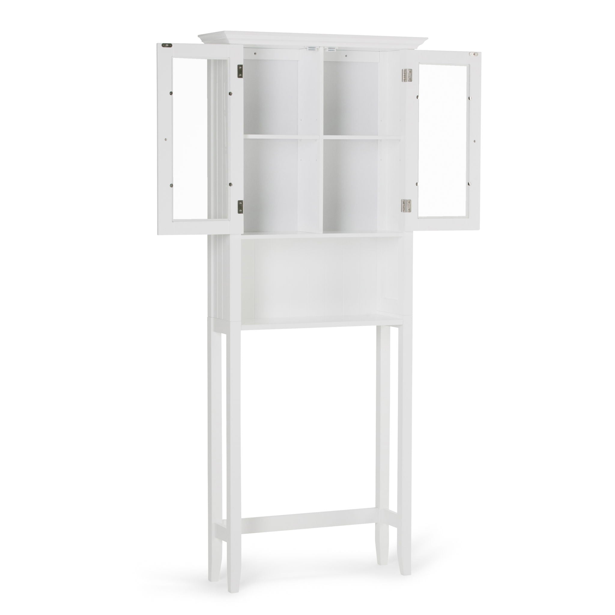 Acadian - Space Saver Cabinet - Pure White - Best Buy Furniture