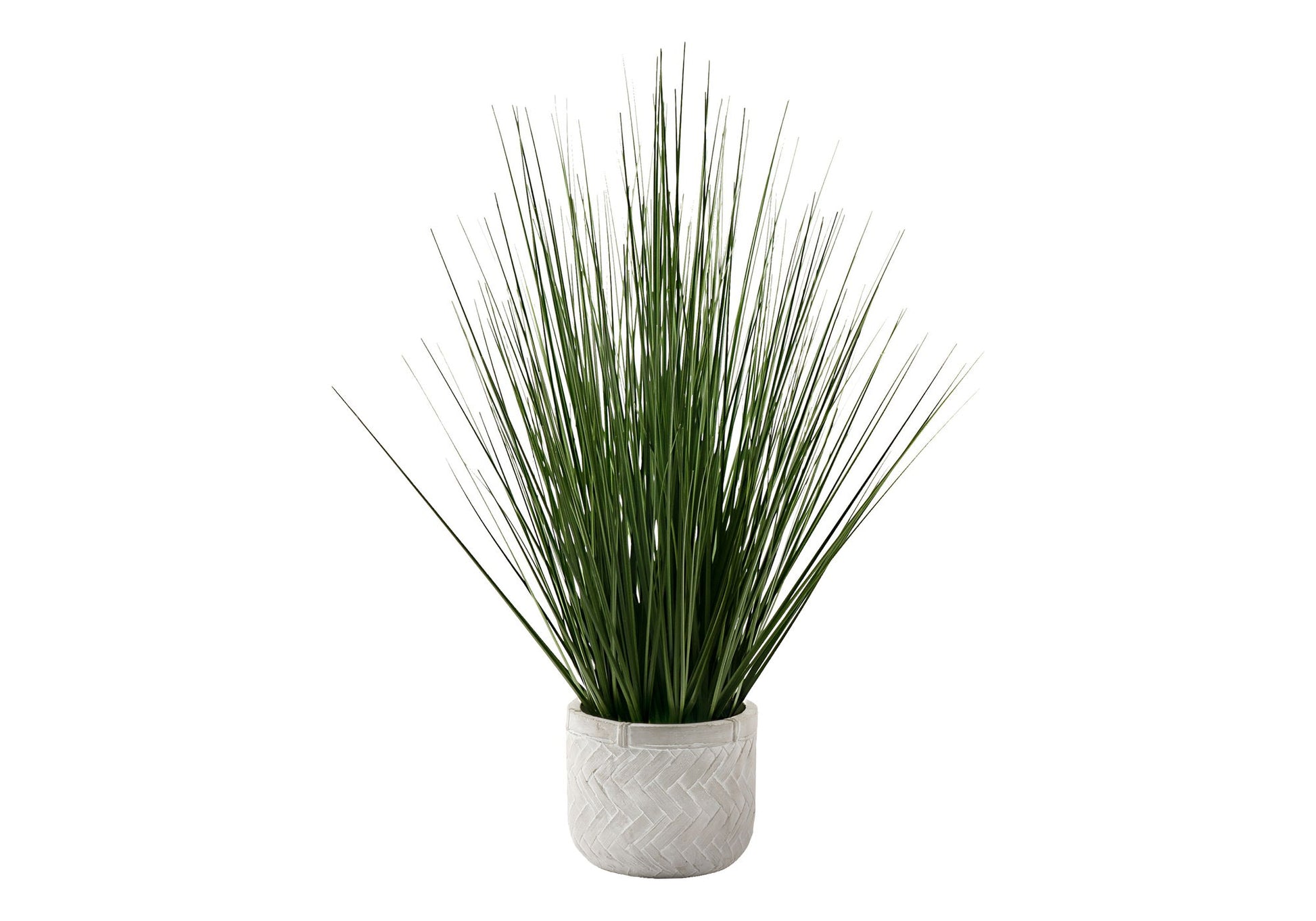 21" Tall, Artificial Plant, Grass, Indoor, Faux, Fake, Table, Greenery, Potted, Real Touch, Decorative - Green / White - Best Buy Furniture