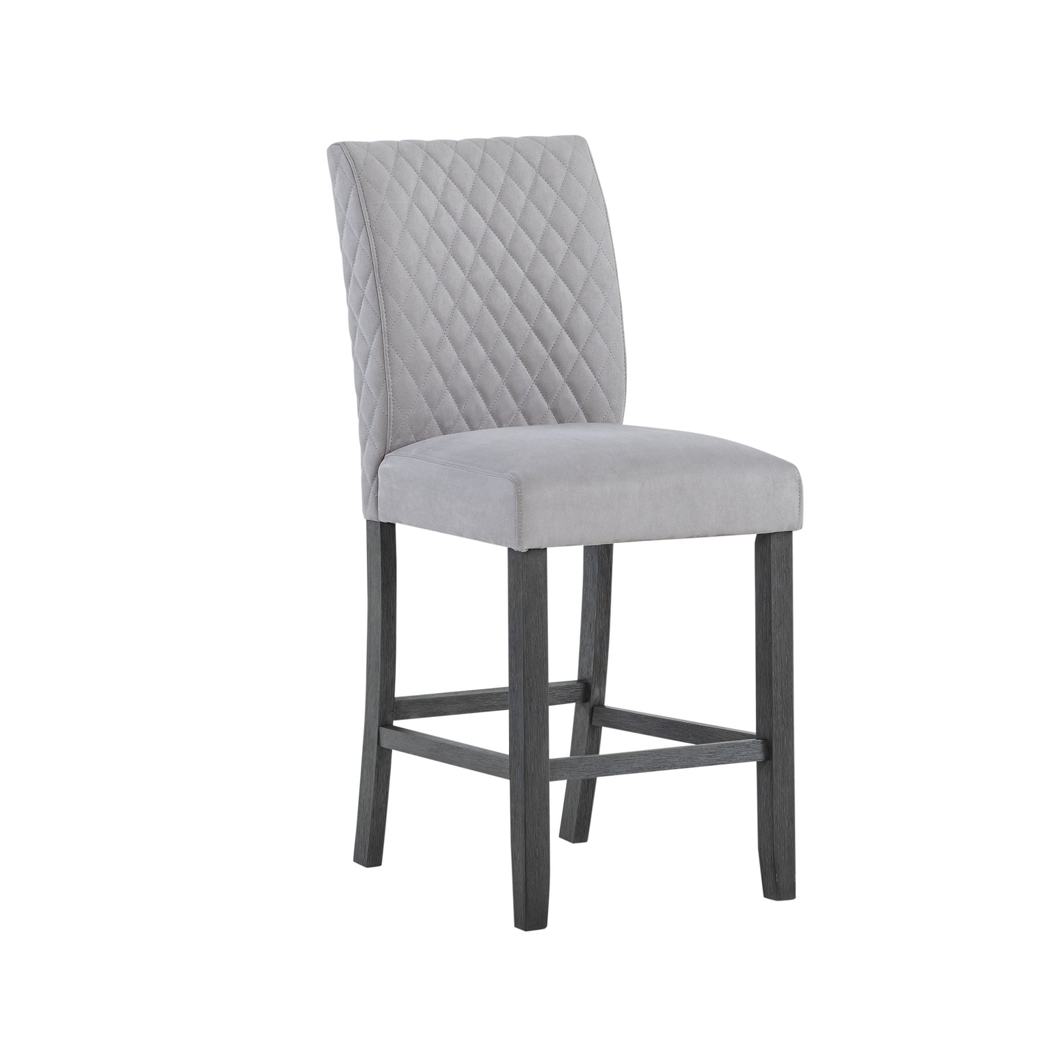 Jasmine - Barstool (Set of 2) - Gray - Best Buy Furniture