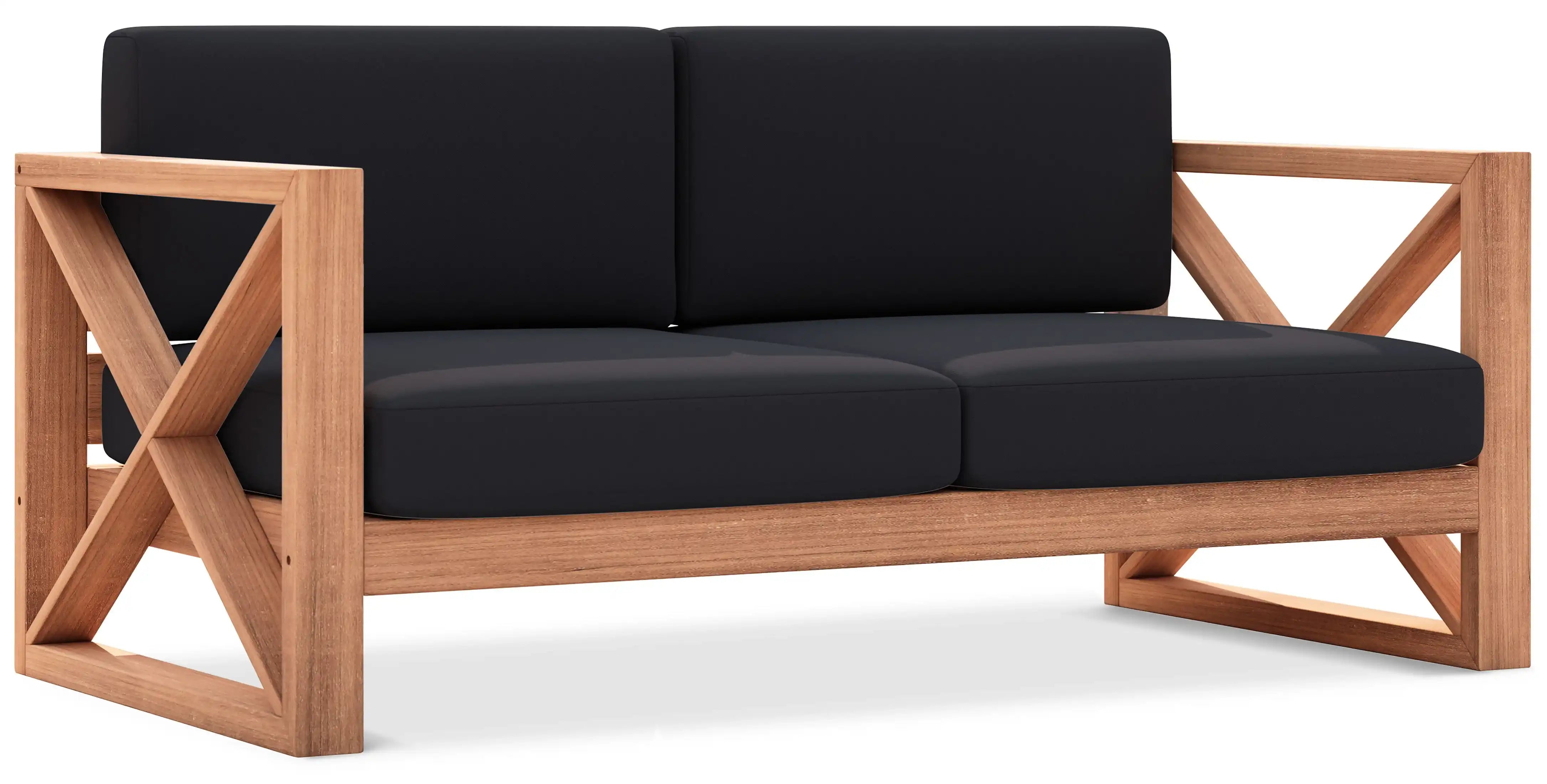 Anguilla - Water Resistant Outdoor Loveseat - Best Buy Furniture