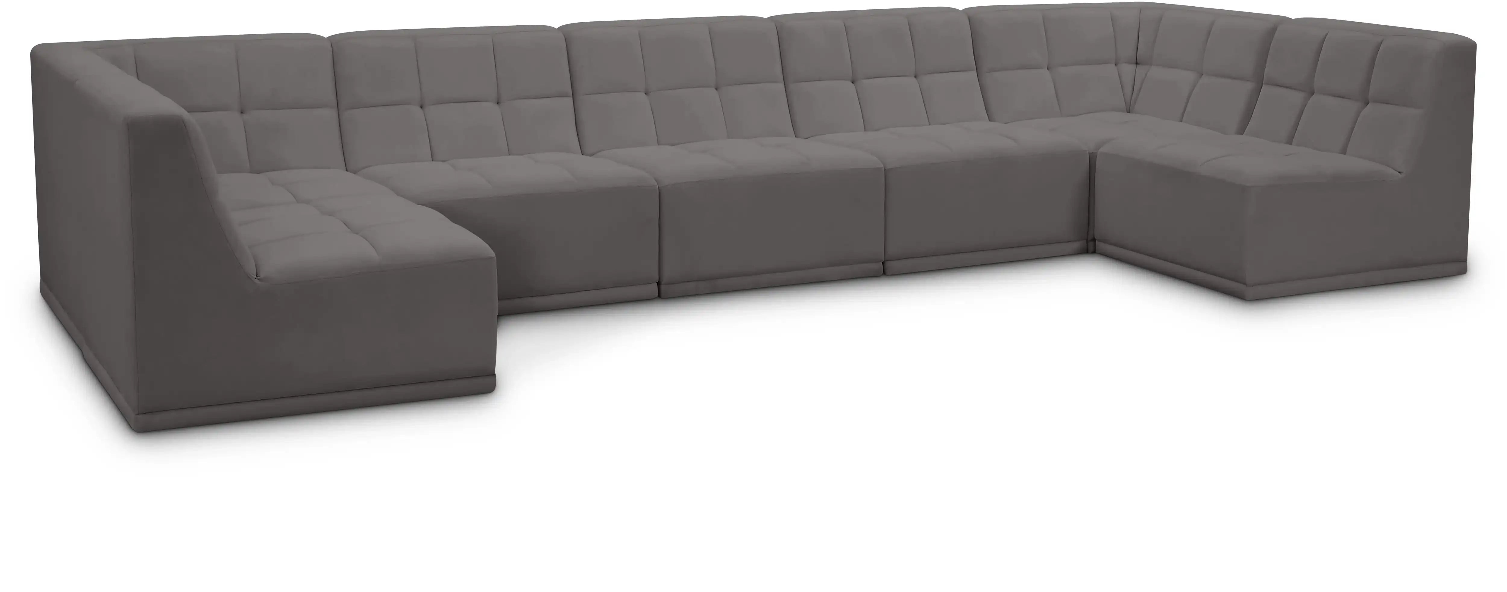 Relax - 7 Piece Modular Sectional - Best Buy Furniture