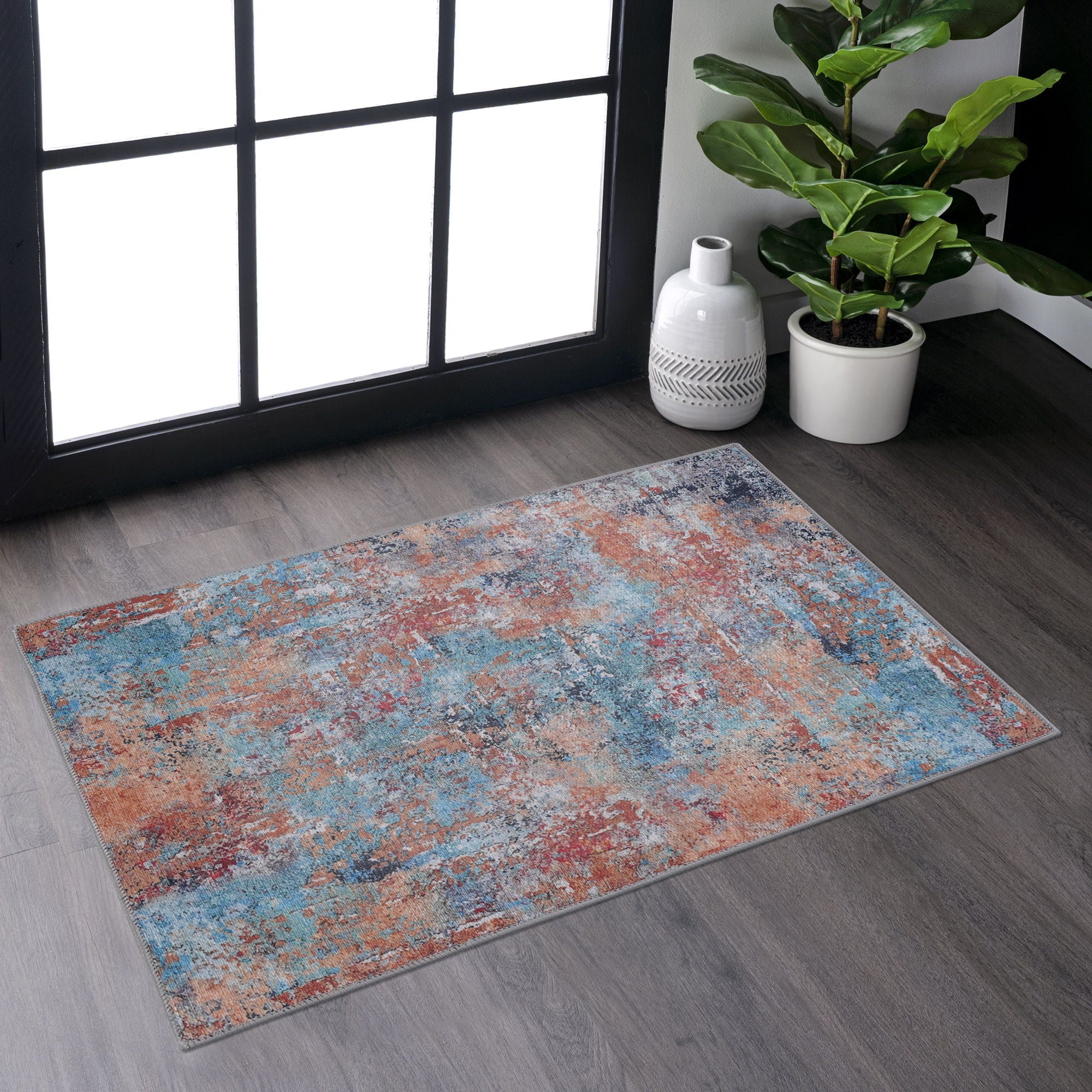 Maval - Machine Washable Area Rug - Best Buy Furniture