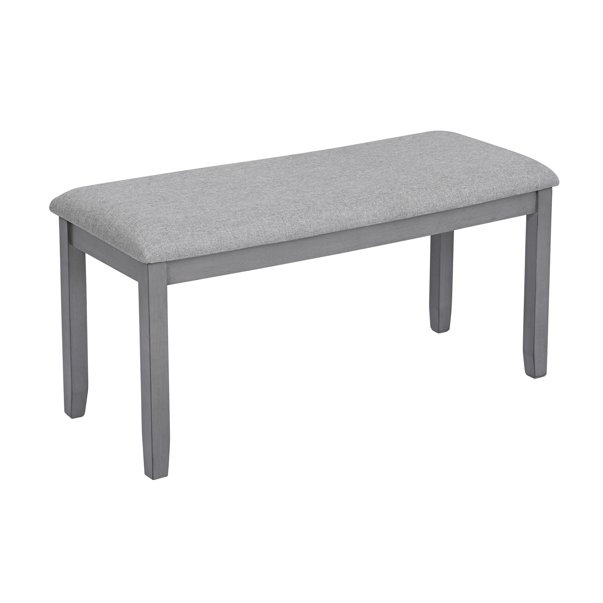 6 Pieces Kitchen Dining Set, Rectangular Wooden Dining Table With 4 Upholstered Chairs And A Bench - Best Buy Furniture