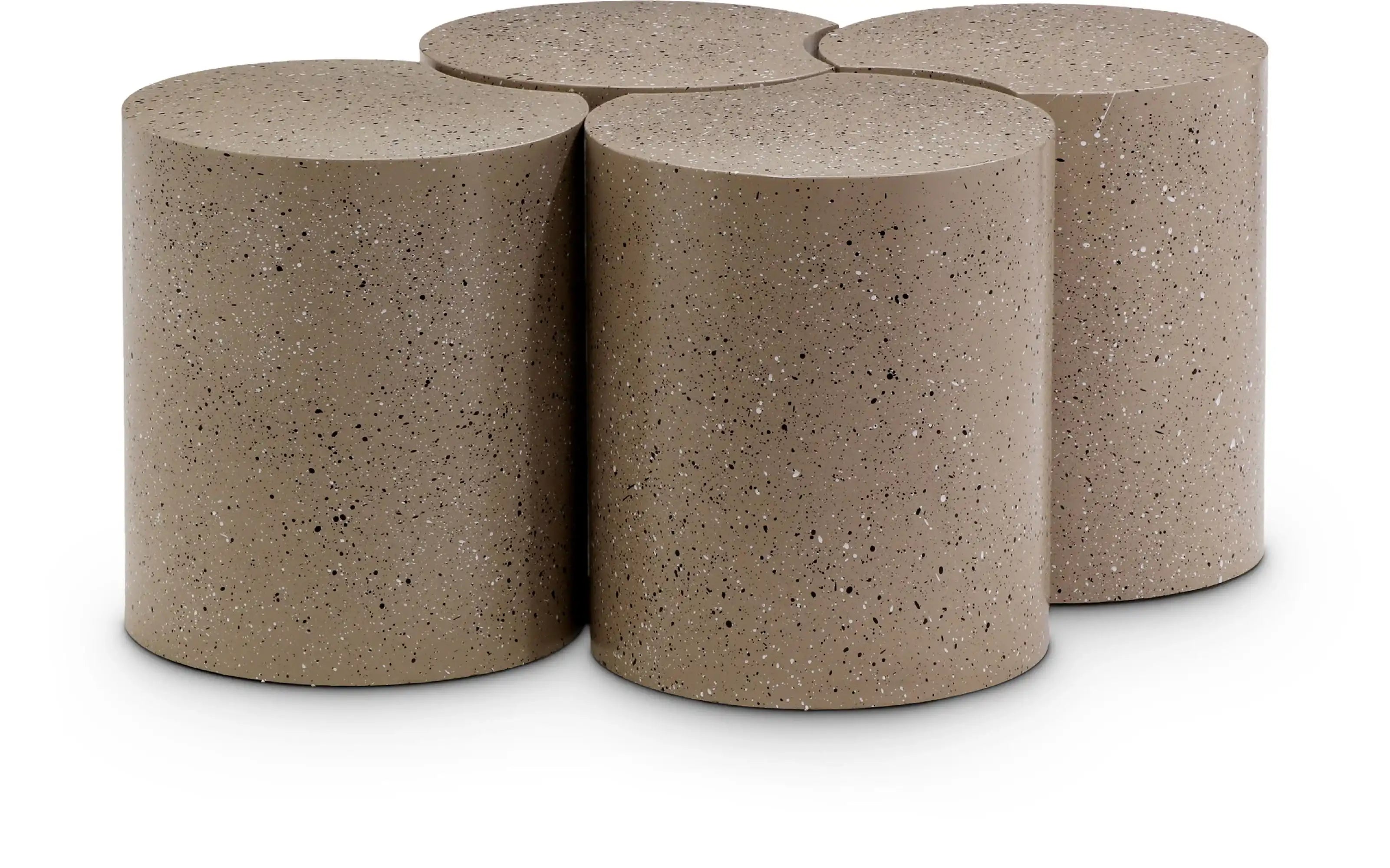 Dimple - 4 Piece Modular Coffee Table - Terazzo Finish - Best Buy Furniture