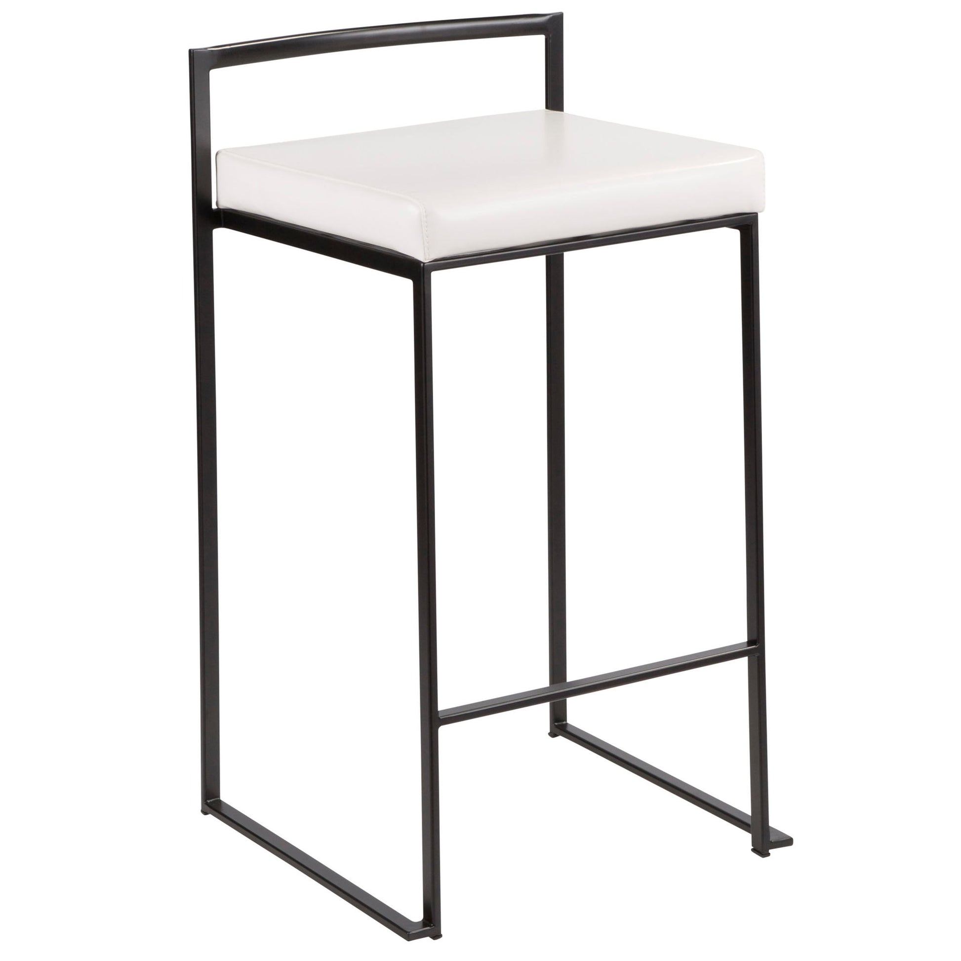 Fuji - Contemporary Style Stackable Counter Stool - Best Buy Furniture